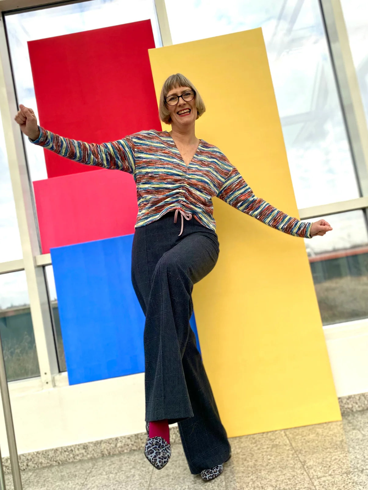 Papierschnittmuster Marlenehose Anke