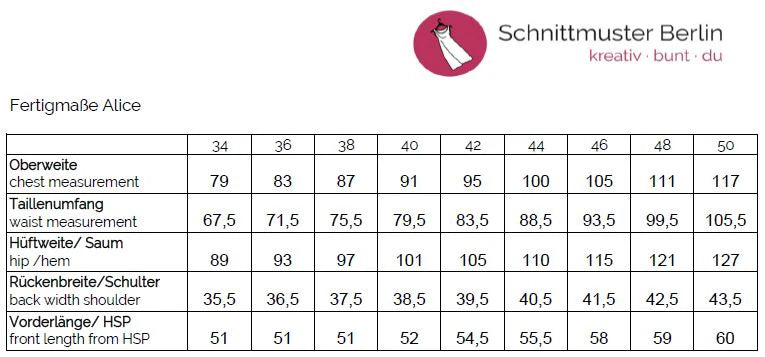 Papierschnittmuster Wickeljacke Alice