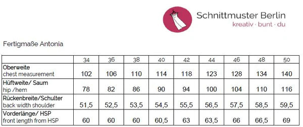 Papierschnittmuster Schmetterlingsshirt Antonia