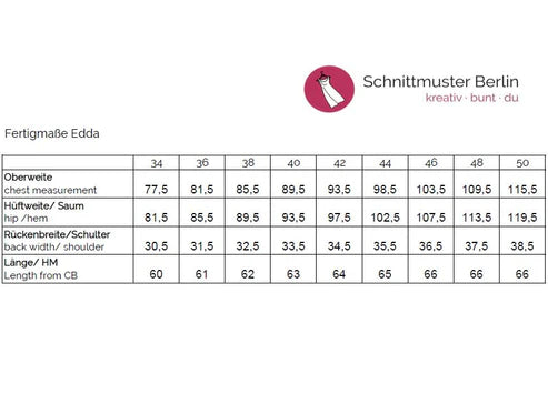 Papierschnittmuster Knot-Shirt Edda