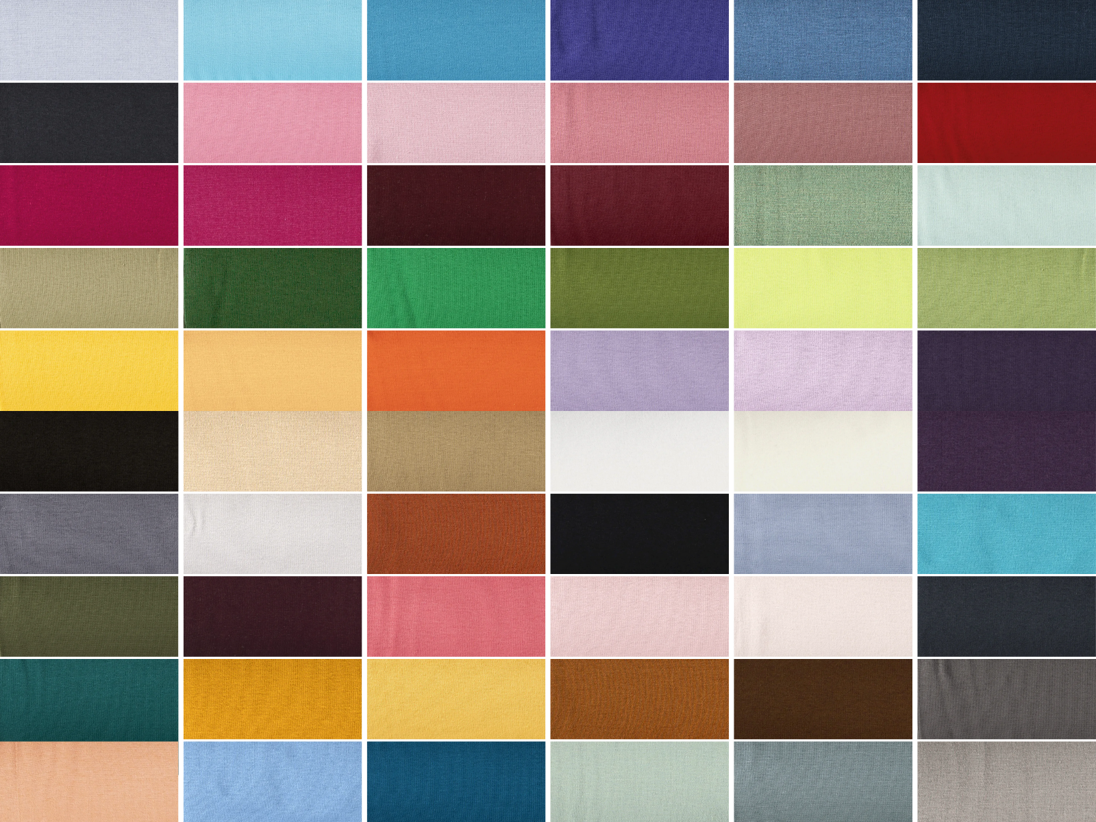 Glattes Bündchen Stoff im Schlauch