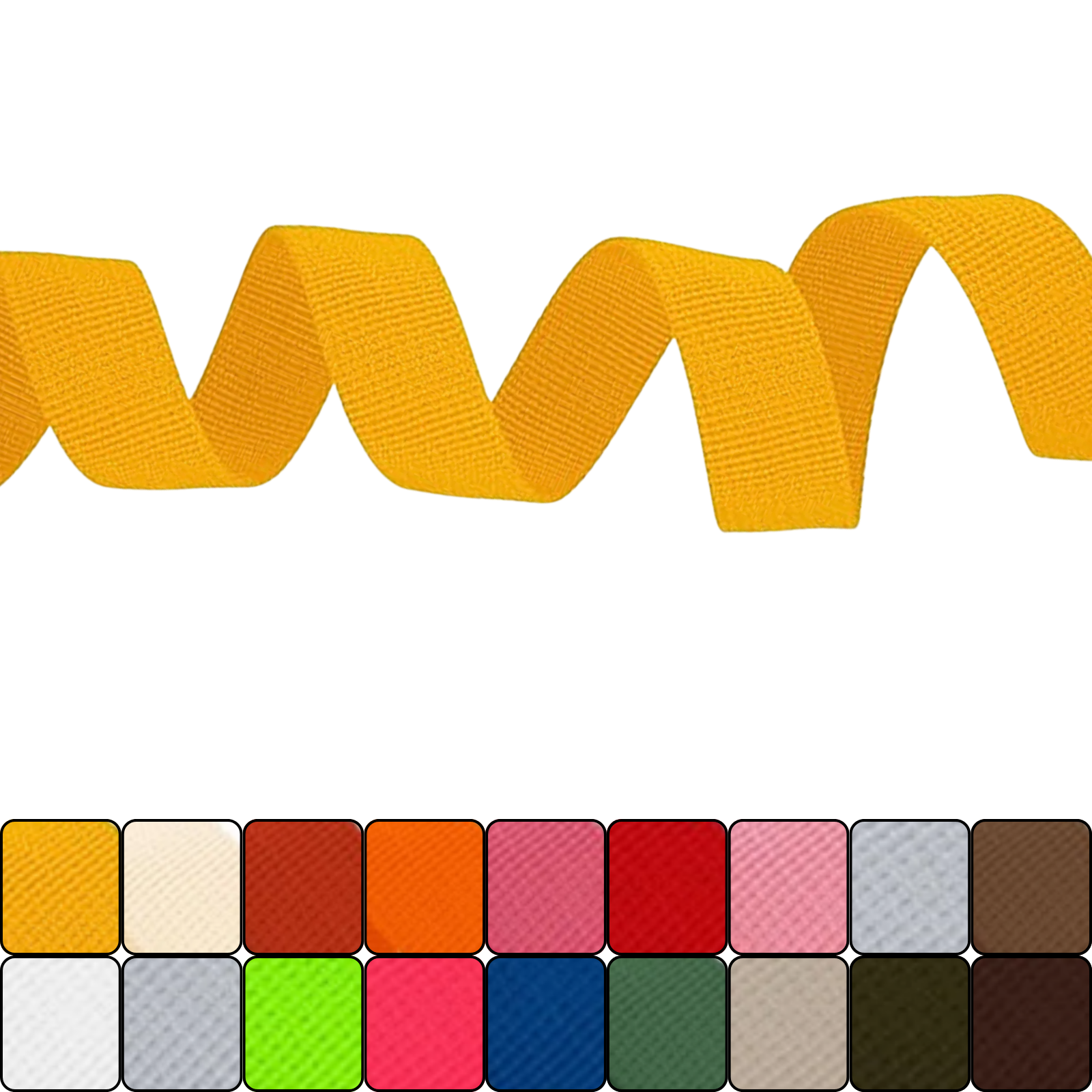 Gurtband ca. 20 mm breit - uni