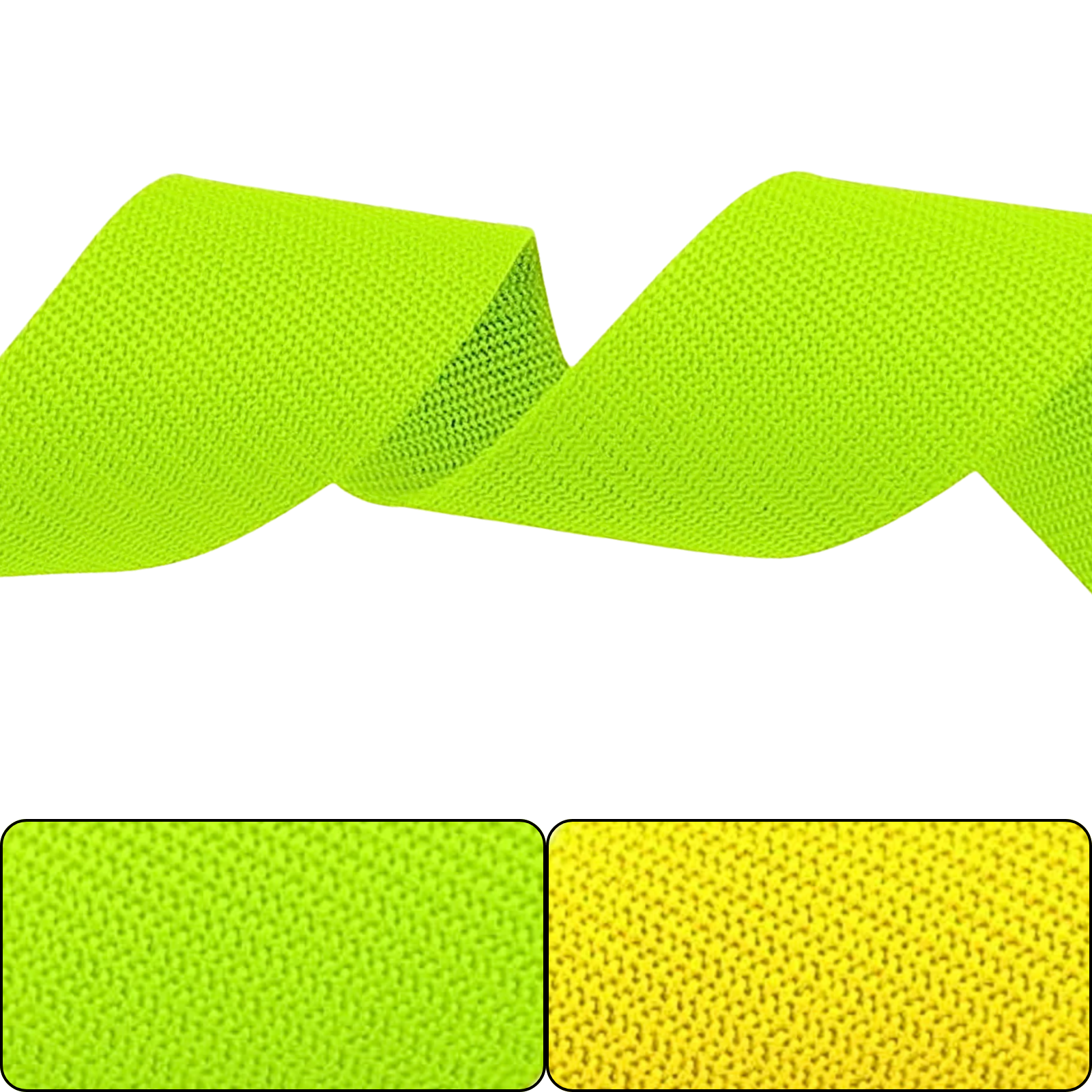 Gurtband ca. 20 mm breit - uni neon