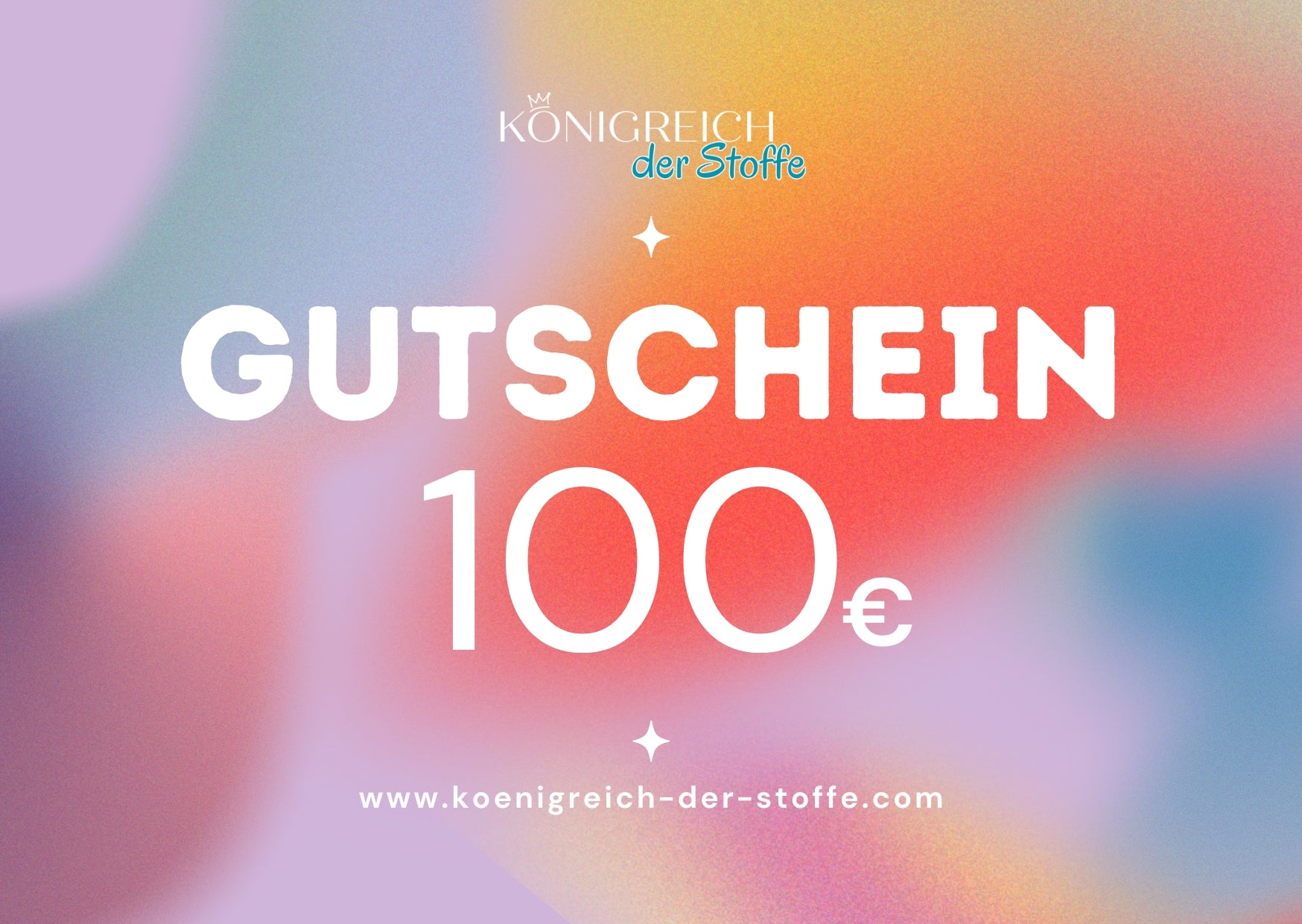 🎁 Königreich der Stoffe - Gutschein