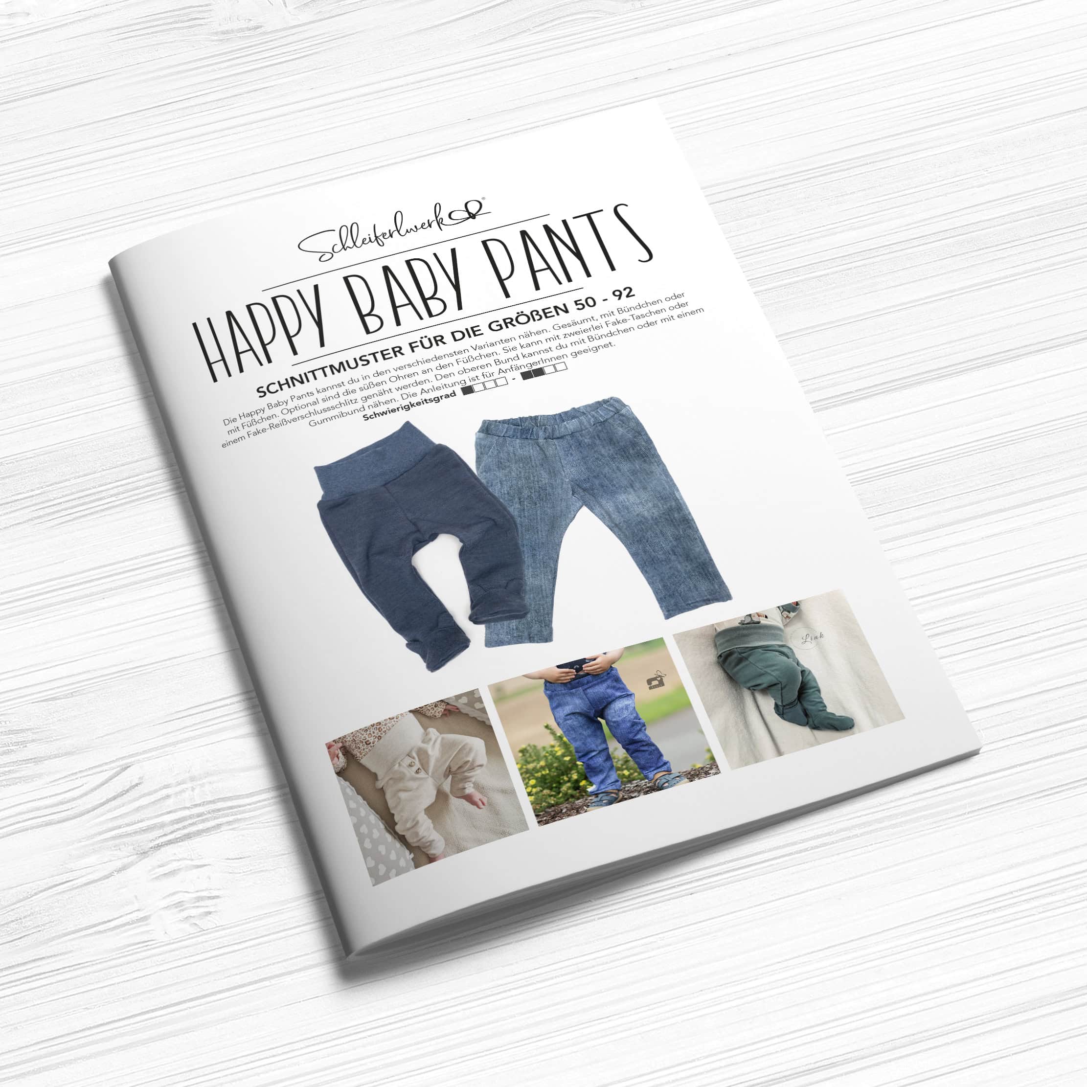 Papierschnittmuster - Happy Baby Pants