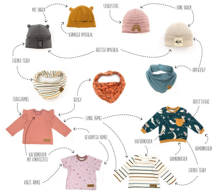 Papierschnittmuster - Happy Baby Basics