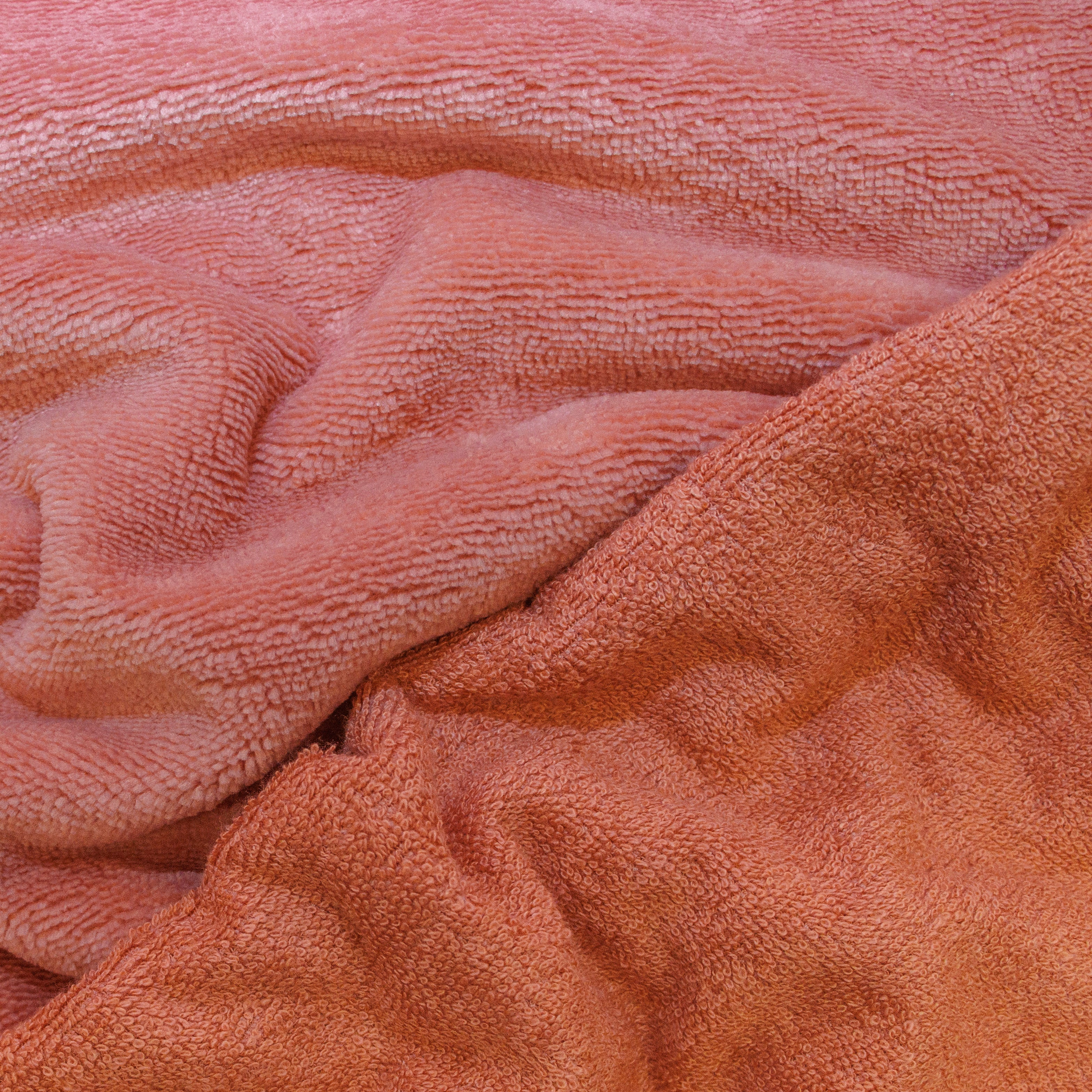 Französischer Doubleface Bambus Frottee Fleece - uni