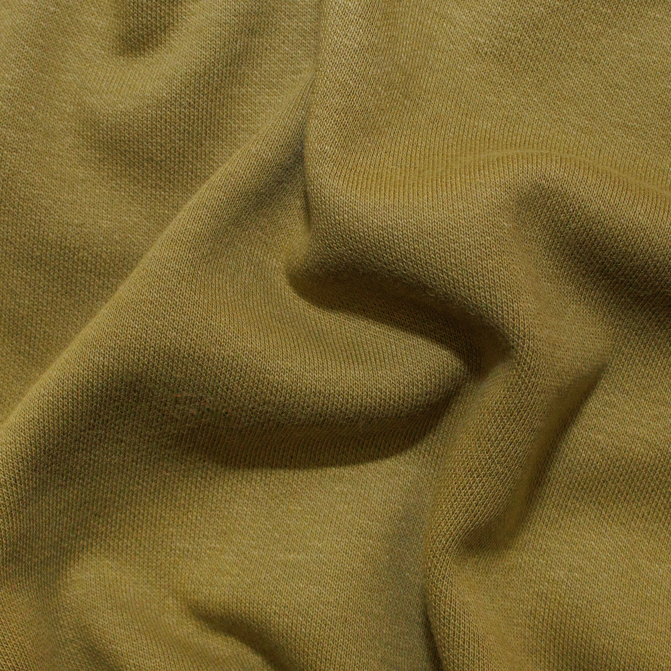 Bio Jacquard Strickstoff Lillestoff - uni - moosgrün
