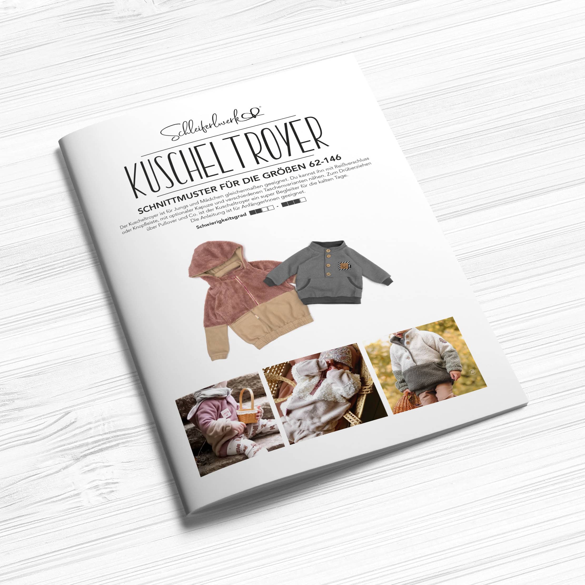 Papierschnittmuster - Kuscheltroyer