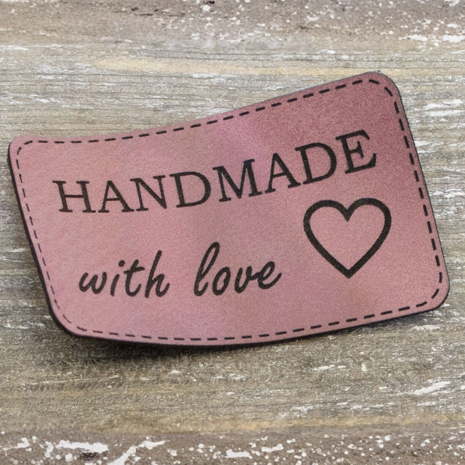 Label Kunstleder KDS - Handmade with love