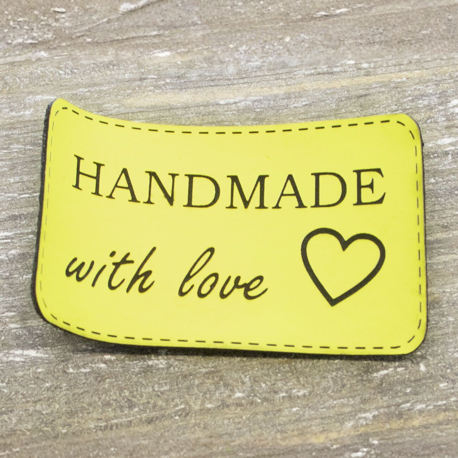 Label Kunstleder KDS - Handmade with love