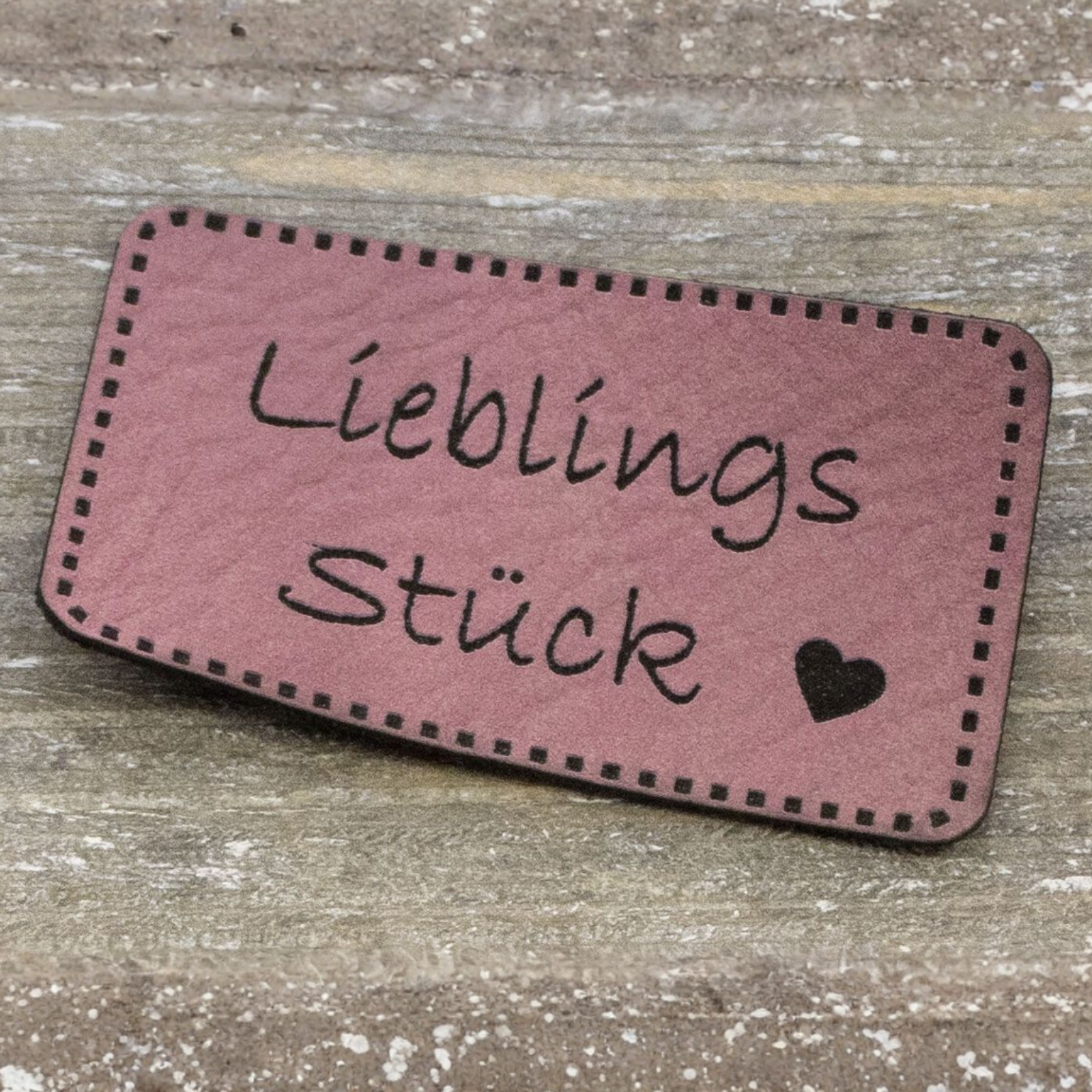 Label Kunstleder KDS - Lieblings-Stück ♥