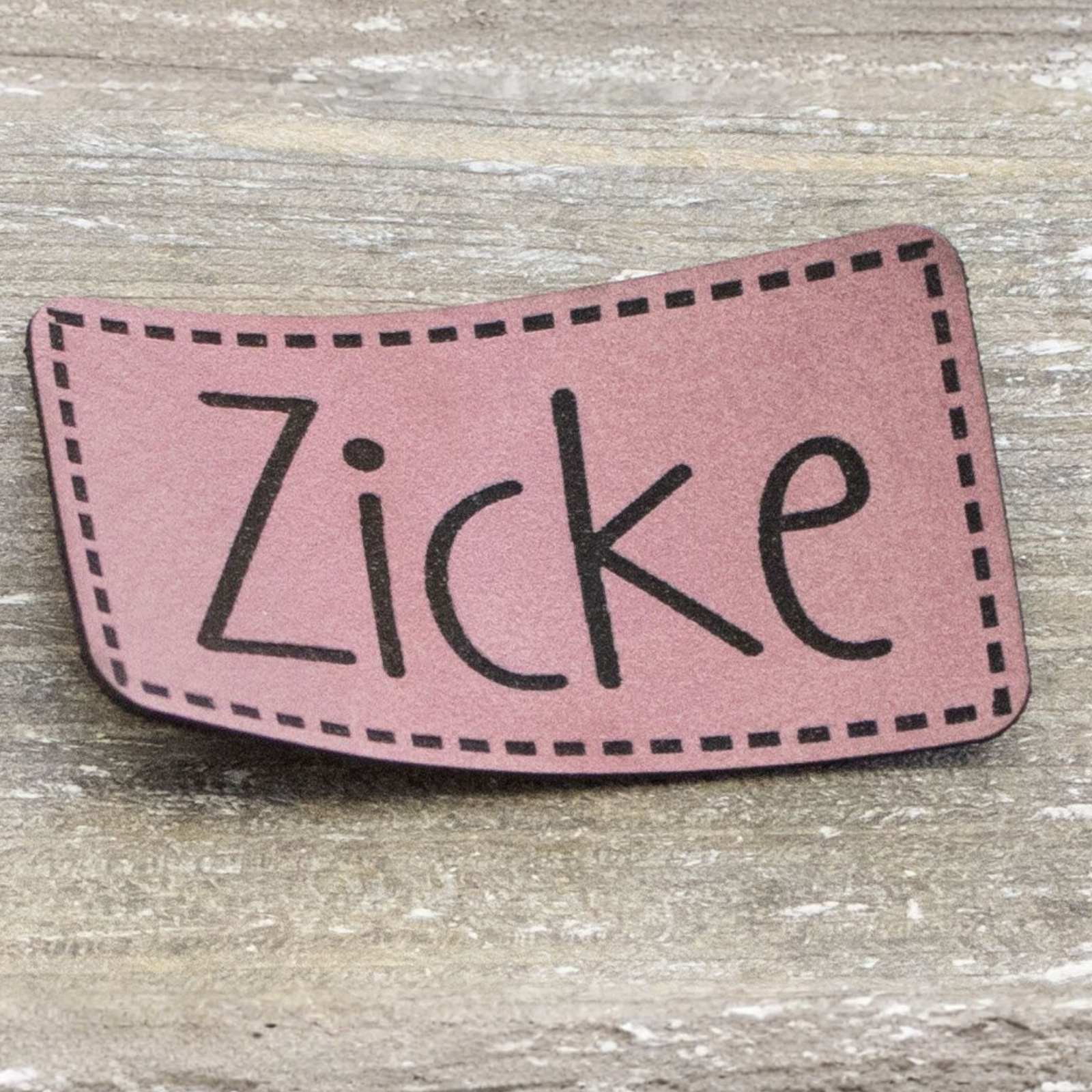 Label Kunstleder KDS - Zicke