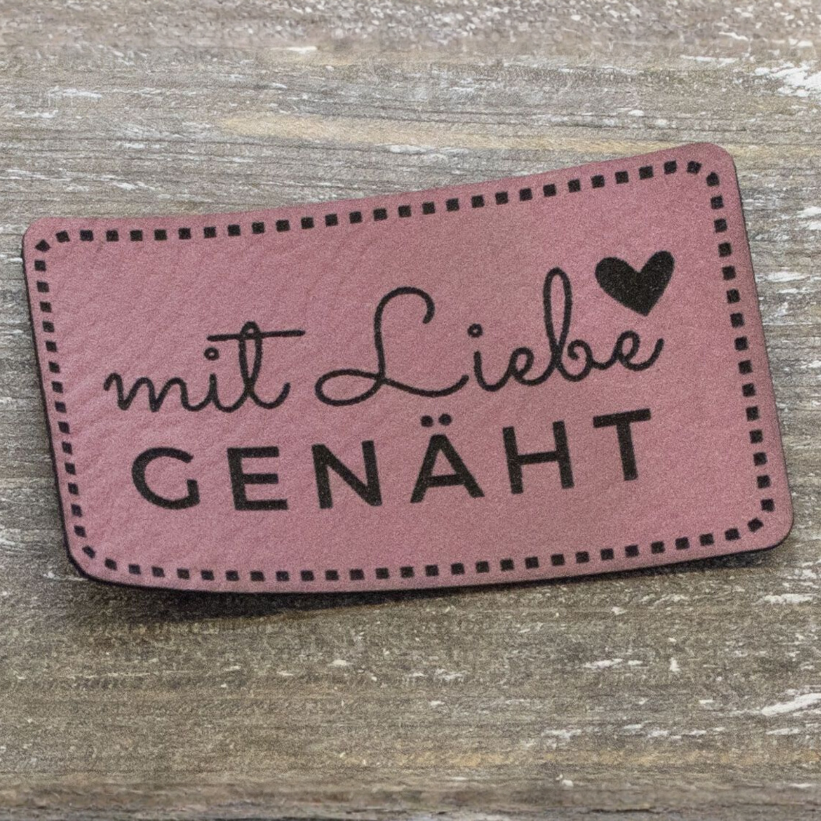 Label Kunstleder KDS - mit Liebe genäht ♥