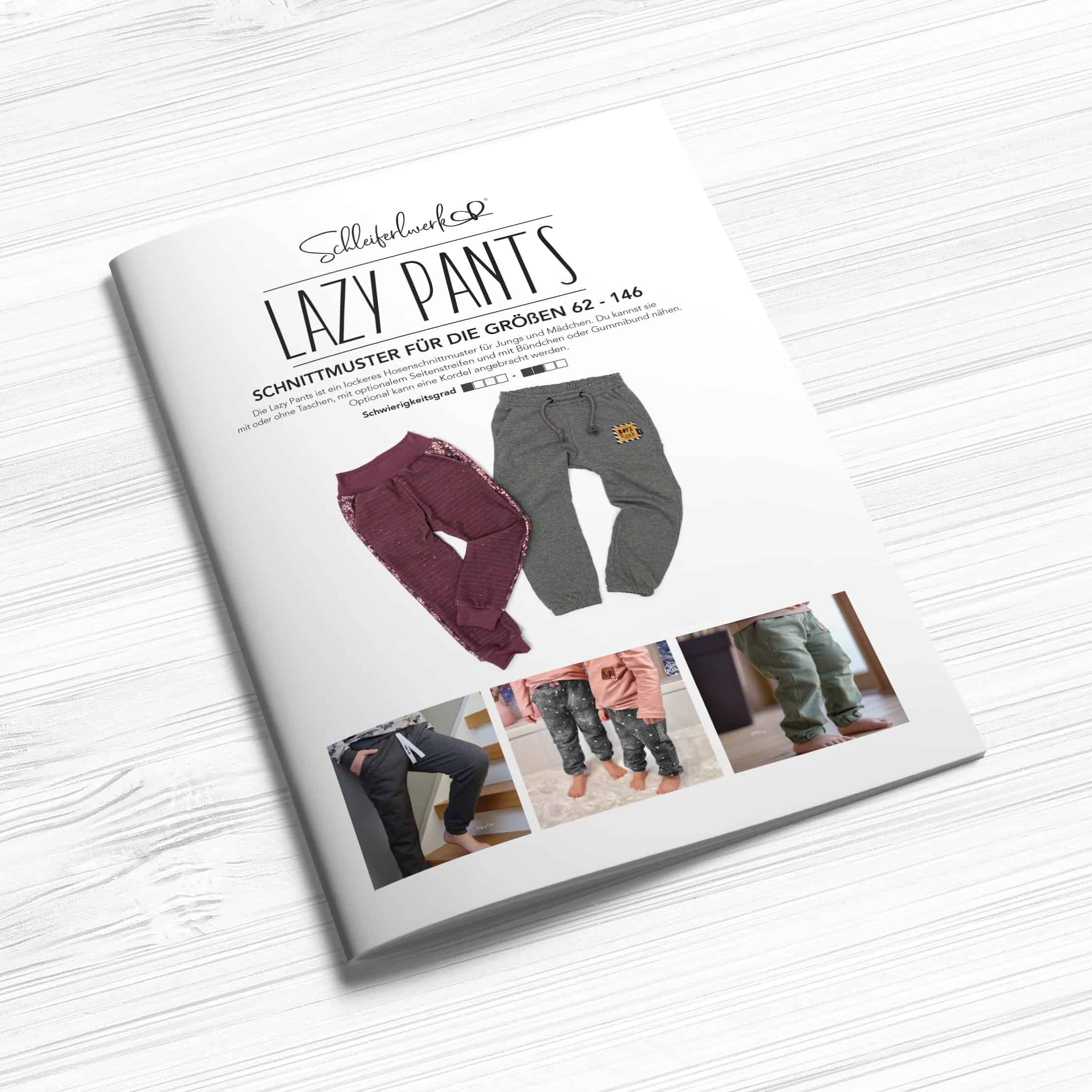 Papierschnittmuster - Lazy Pants