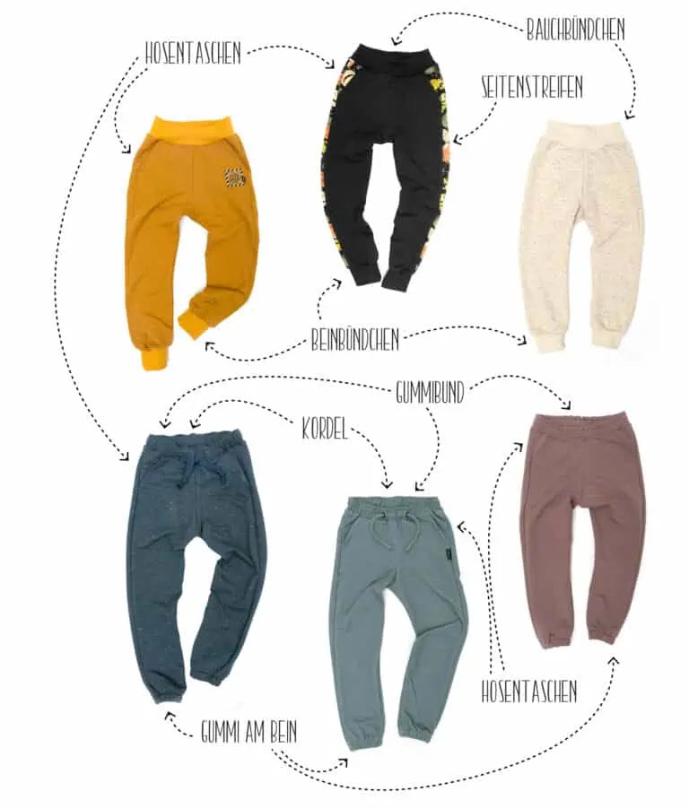 Papierschnittmuster - Lazy Pants