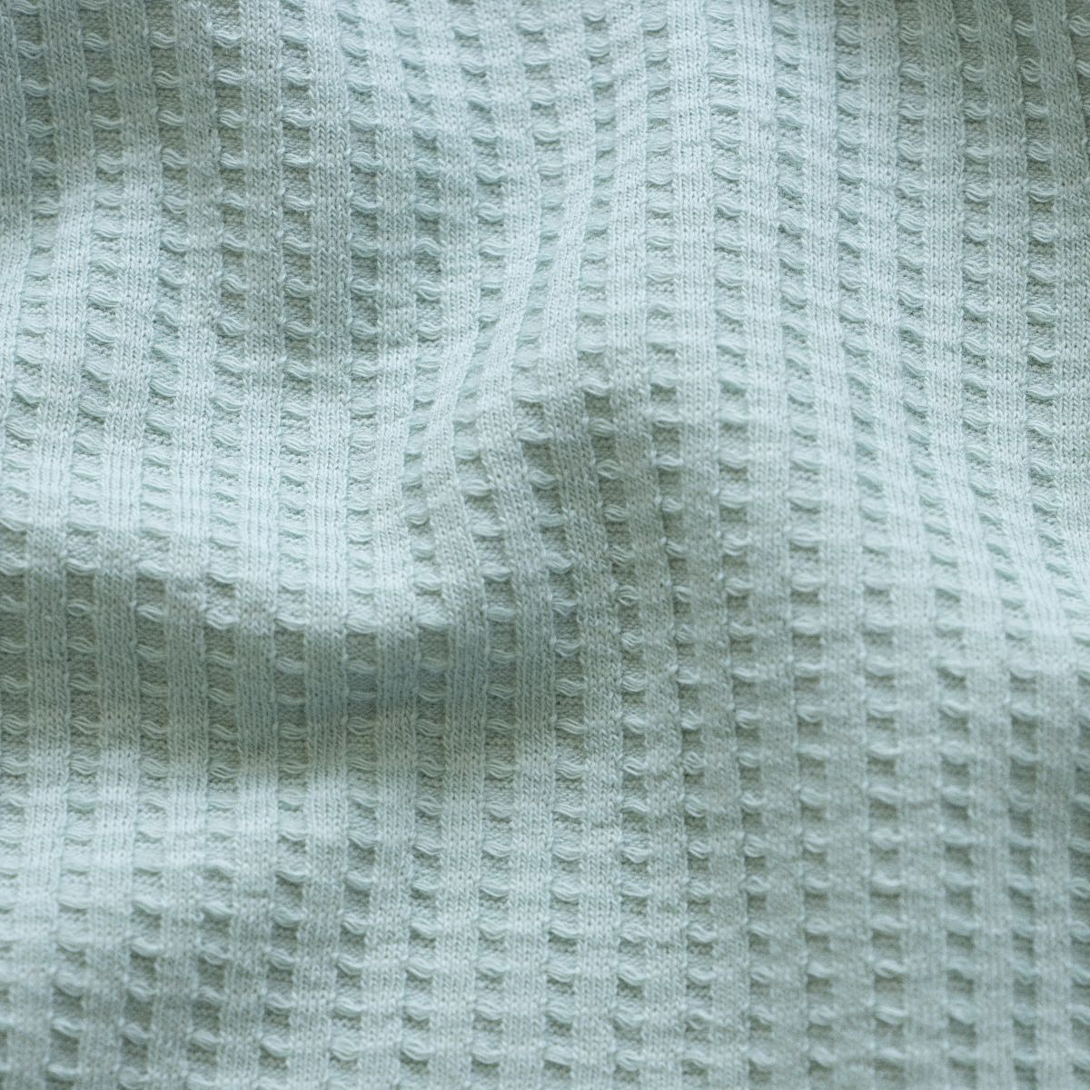 Leichter Waffeljersey Stoff