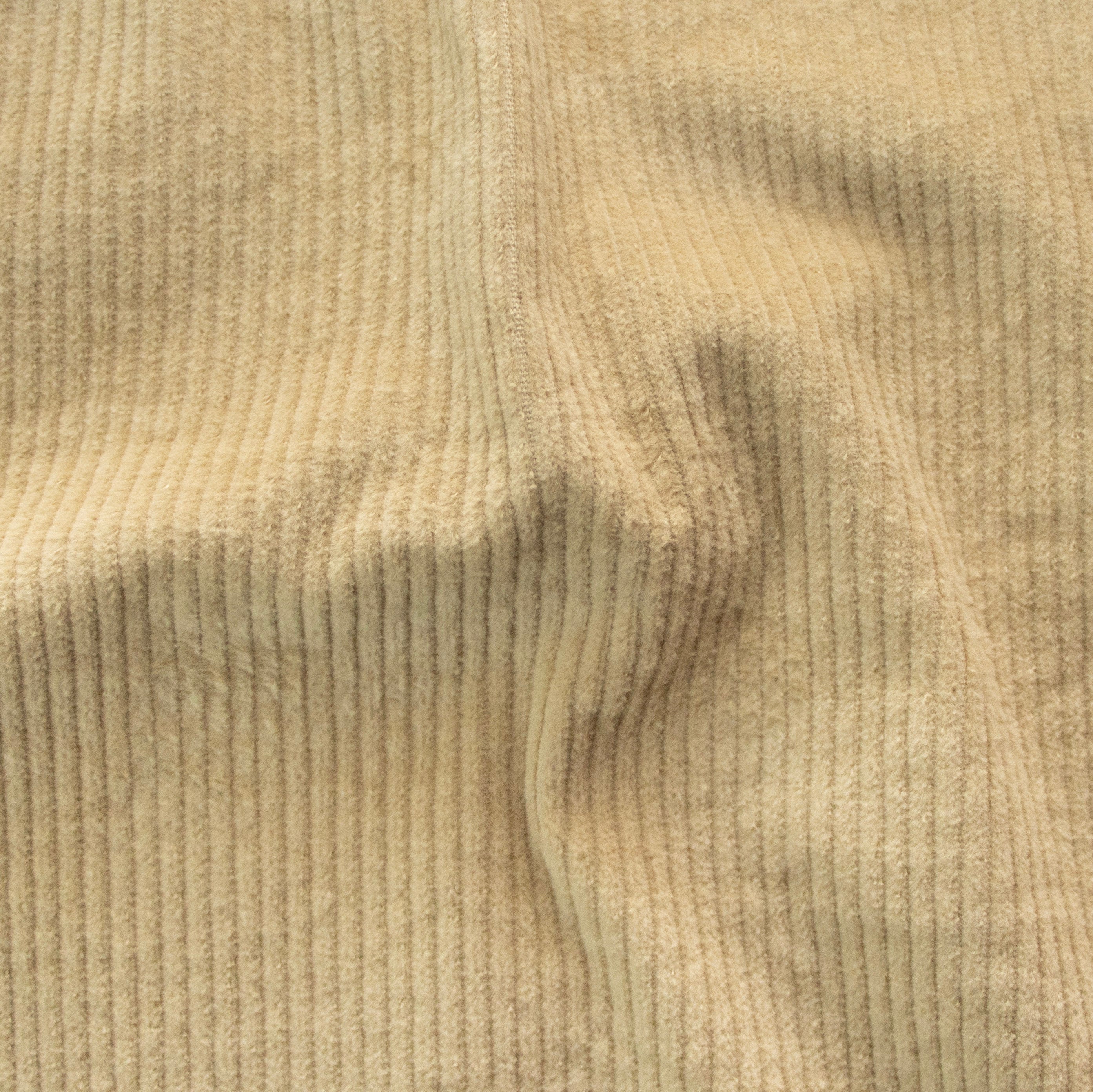 Breitcord Stretch washed - 3.5 mm breite Rippen Corduroy - uni