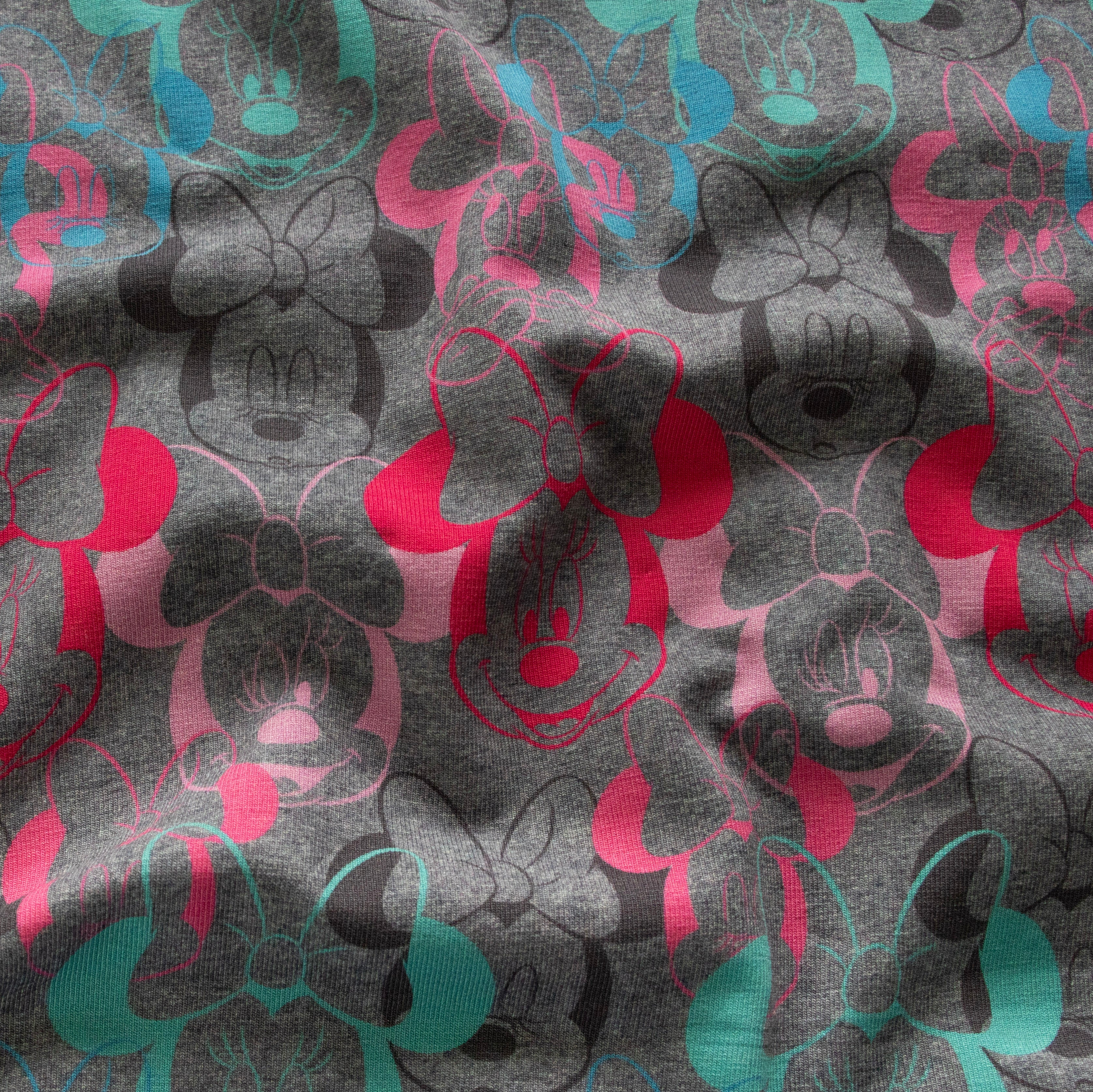 Jersey Swafing - Minnie Mouse - grau