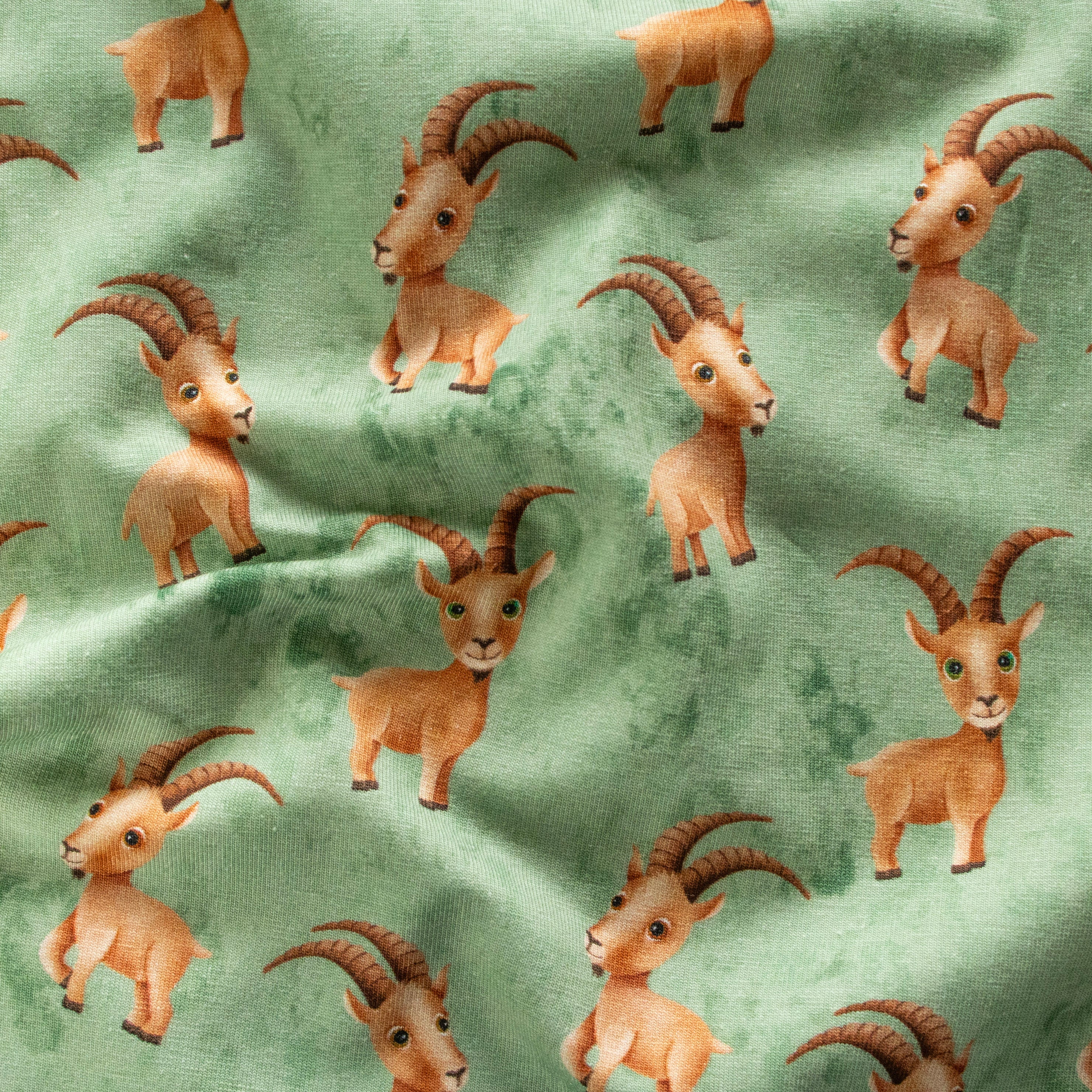 Jersey Swafing Alpenliebe by Mrs Mint Design - Bergziegen