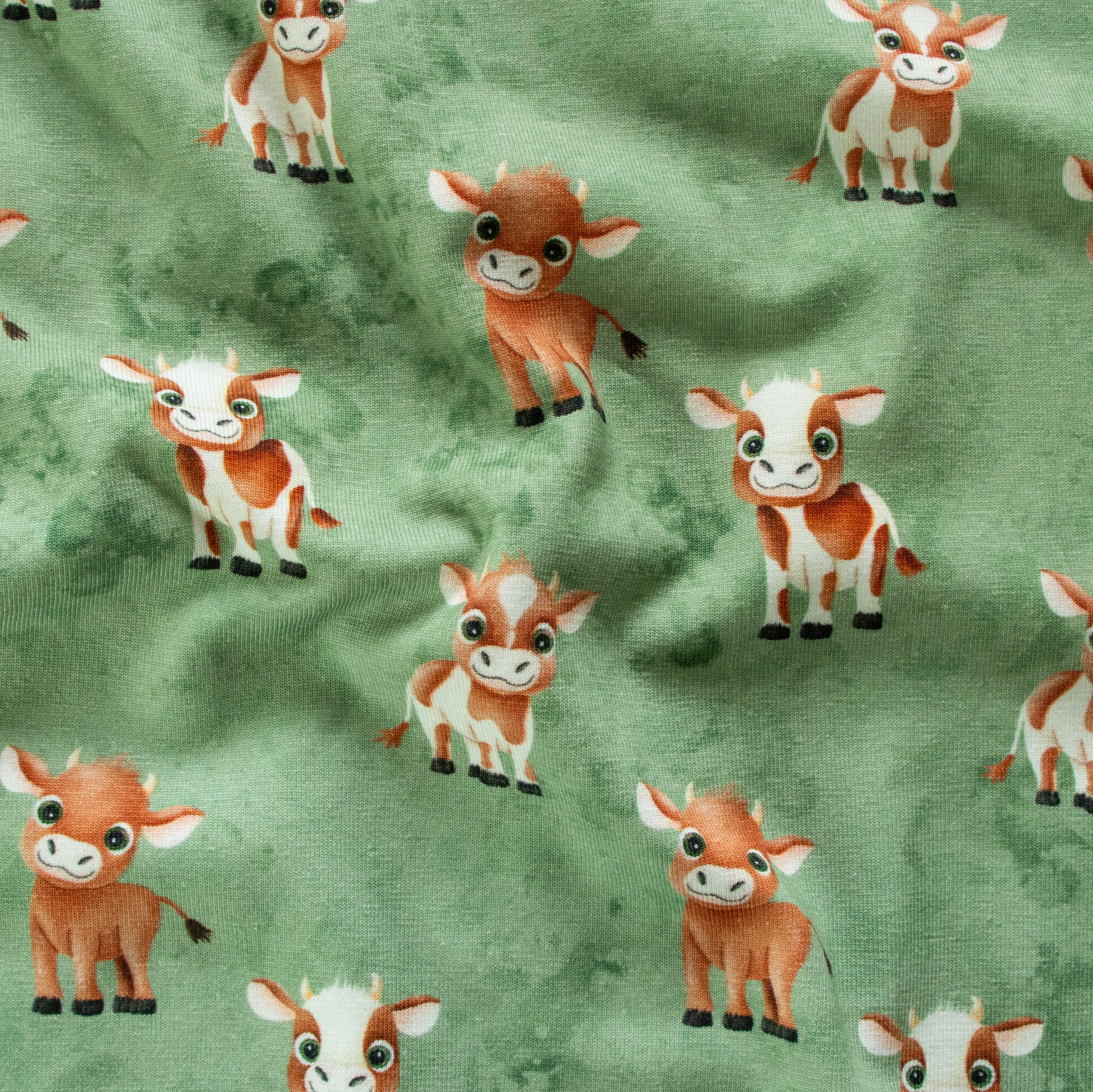 Jersey Swafing Alpenliebe by Mrs Mint Design - niedliche Kühe