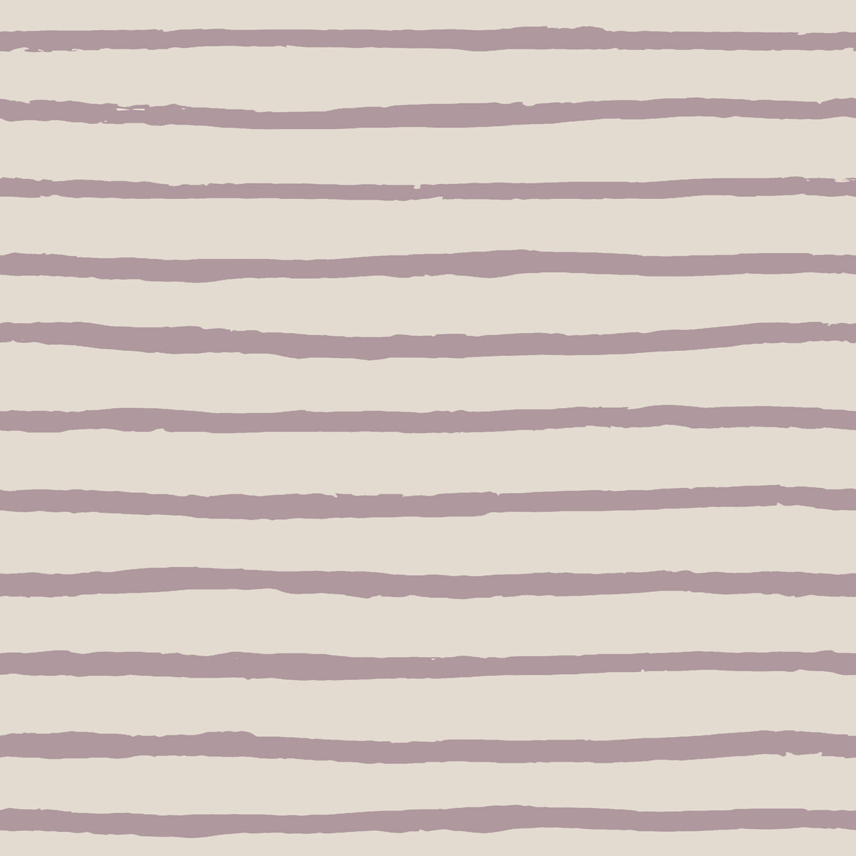 Eigenproduktion French Terry - Miezi - Kombistoff - Streifen - mauve