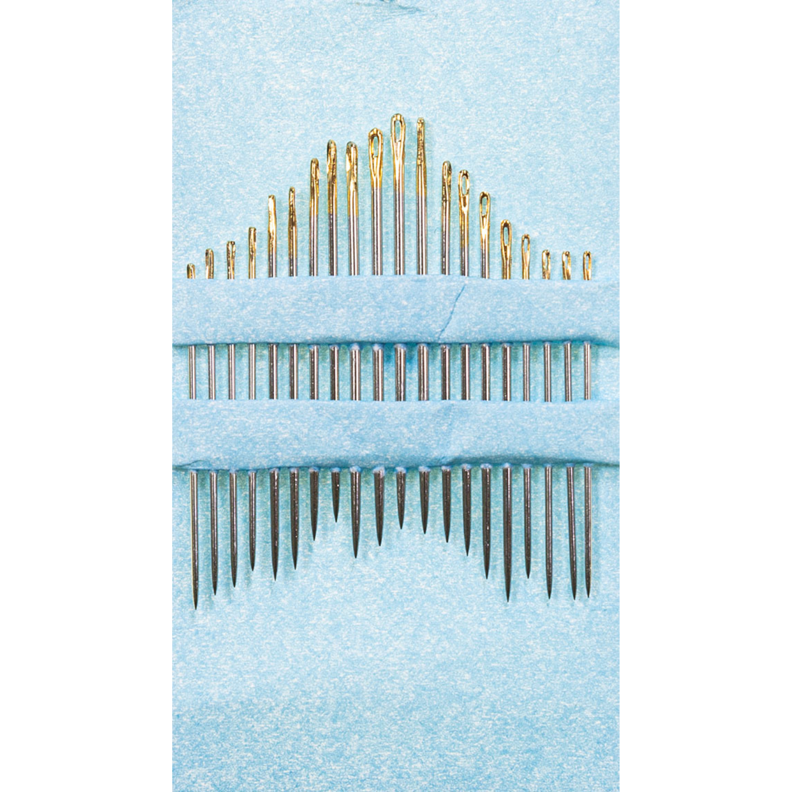 Nähnadeln halblang No. 3-7 - Goldöhr -20 Stück