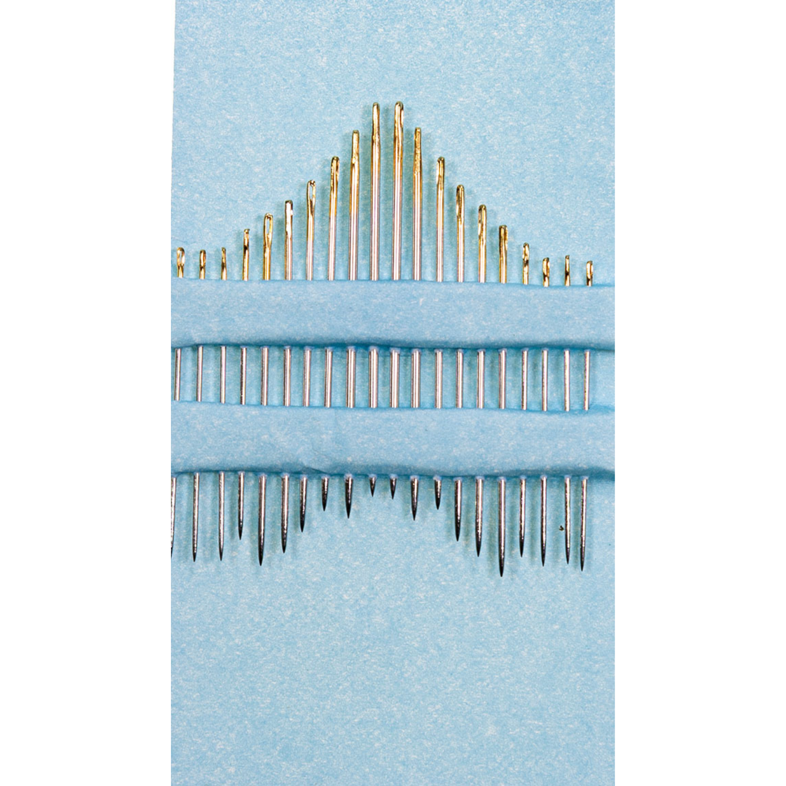 Nähnadeln halblang No. 5-9 - Goldöhr -20 Stück