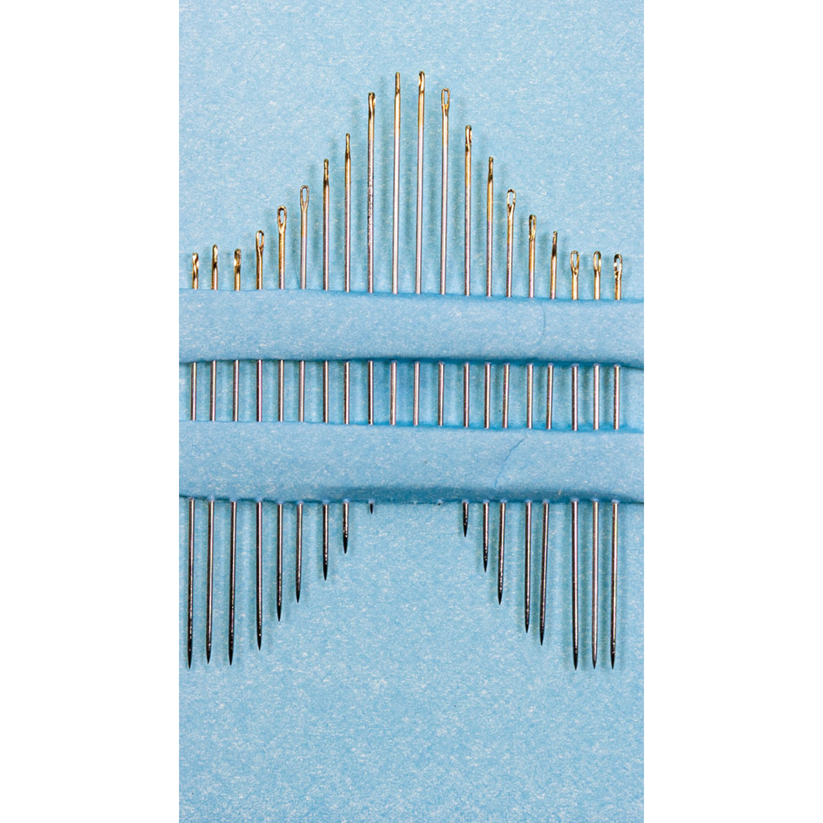 Nähnadeln lang No. 9 - Goldöhr - 20 Stück