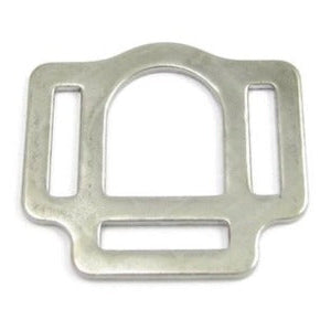 Halfterring 25 mm - silber