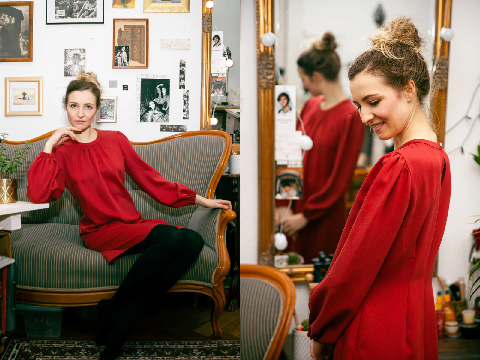 Papierschnittmuster Kleid Lena