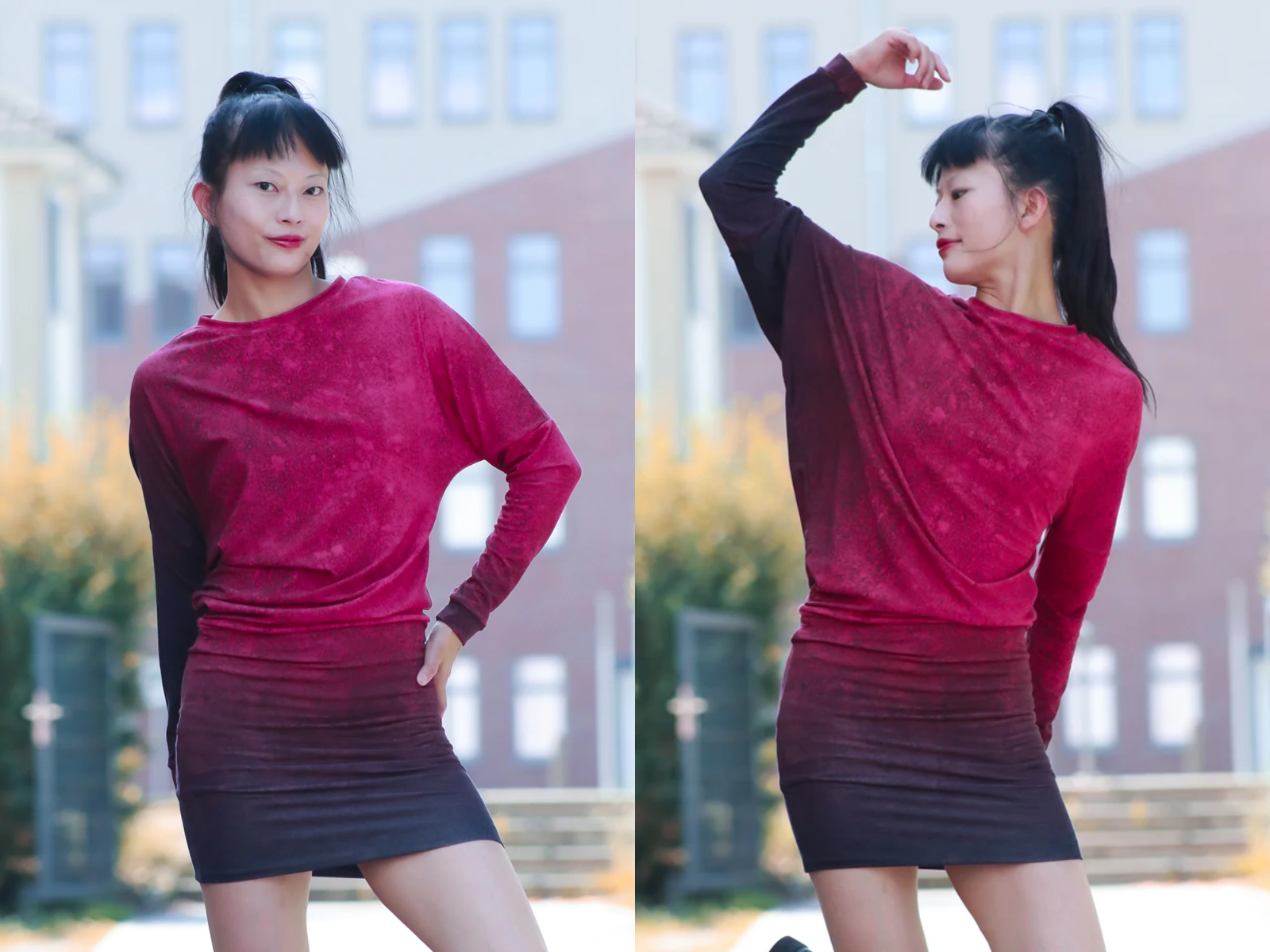 Papierschnittmuster Premium Jerseykleid Liv