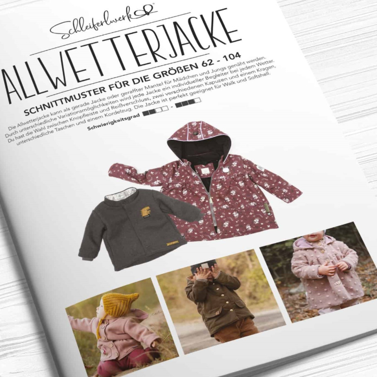 Papierschnittmuster - Allwetterjacke