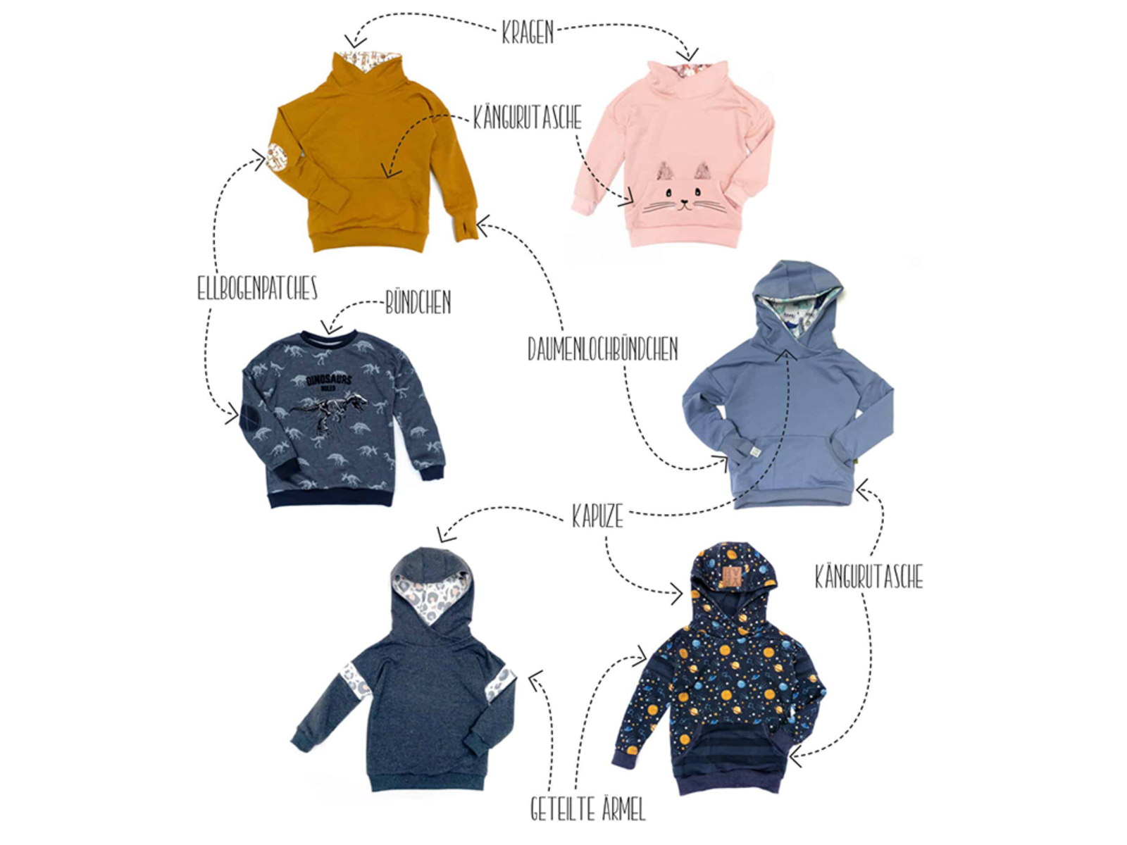 Papierschnittmuster - Daily Hoodie