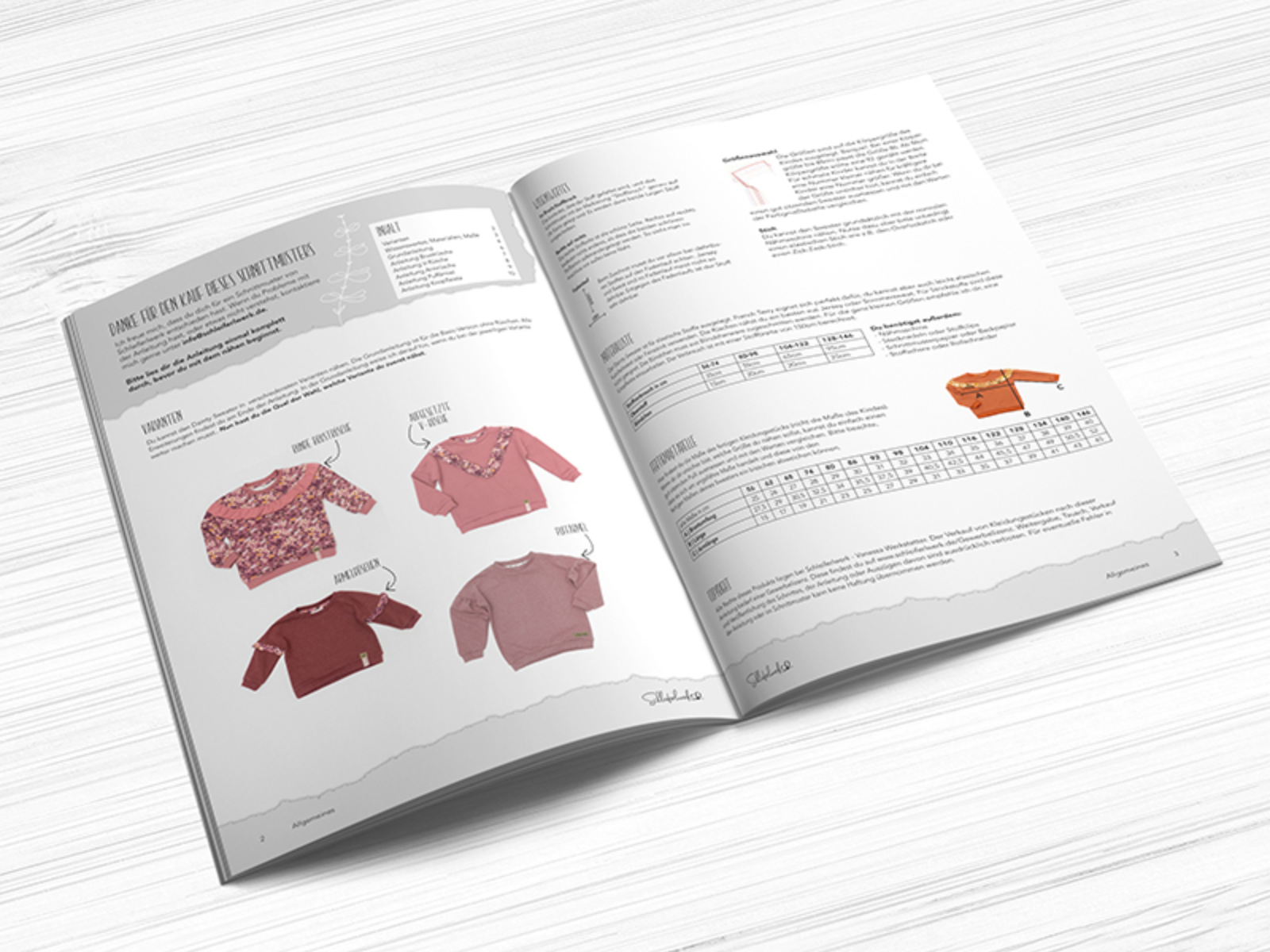 Papierschnittmuster - Dainty Sweater