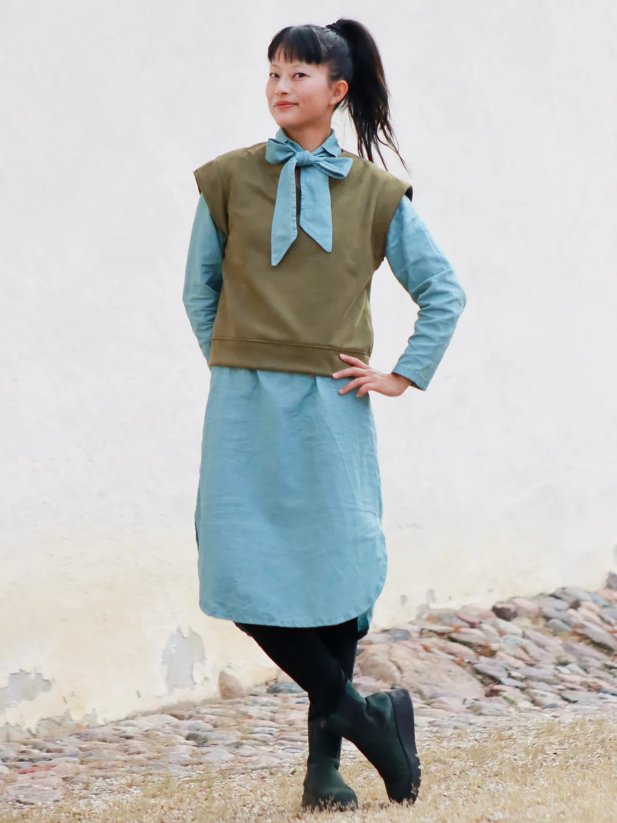 Papierschnittmuster Pullunder Bregenz