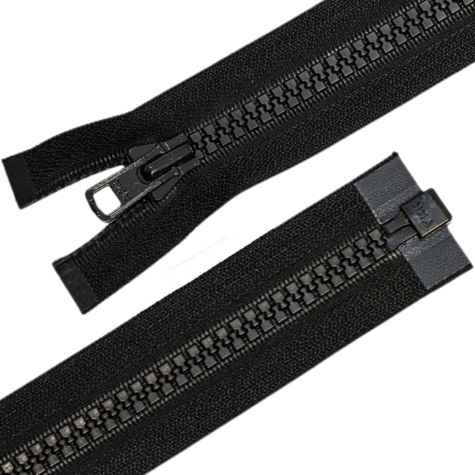 Reißverschluss YKK teilbar 40 cm - schwarz