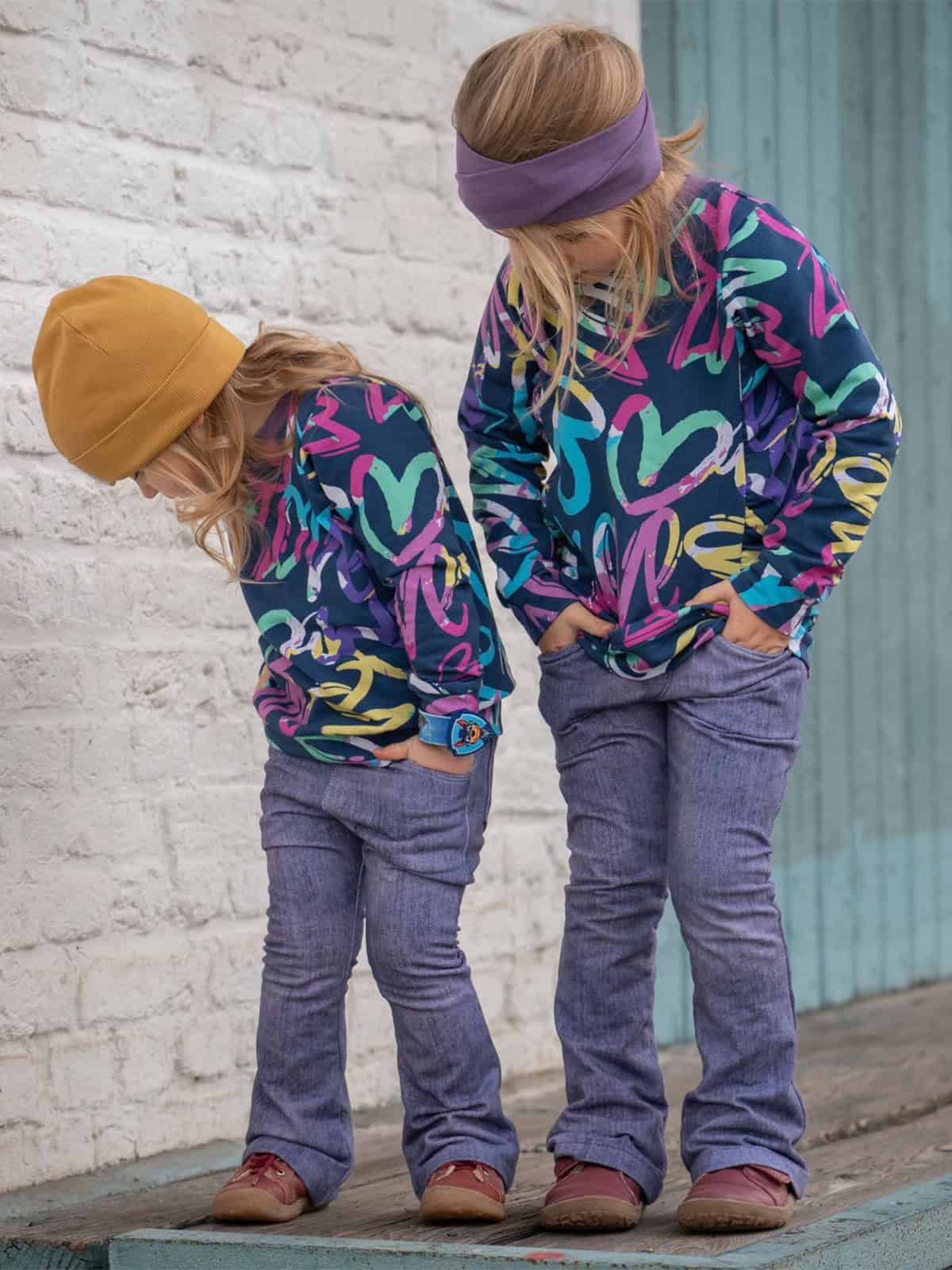 Papierschnittmuster - Flared Legs