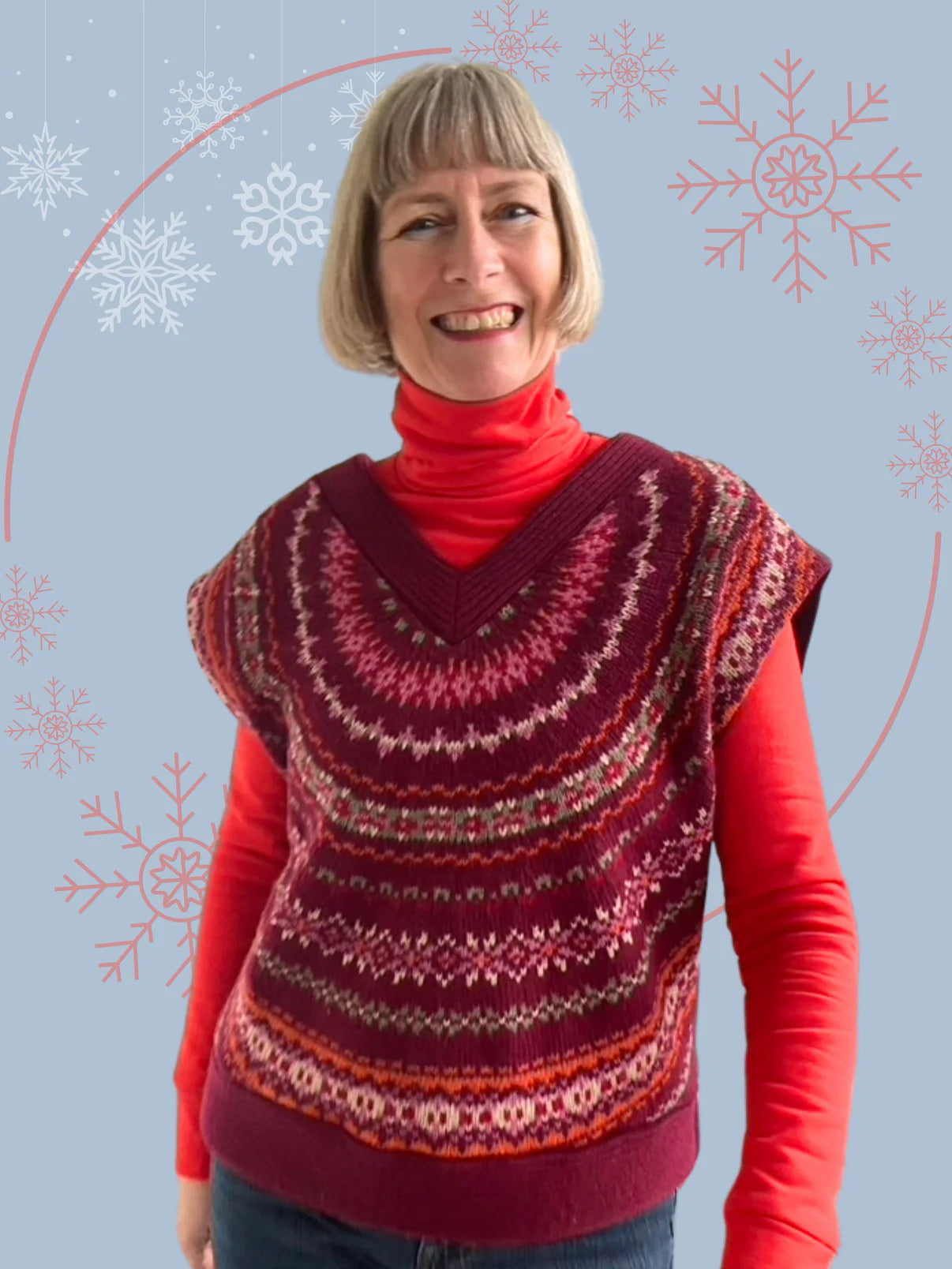 Papierschnittmuster Pullunder Bregenz