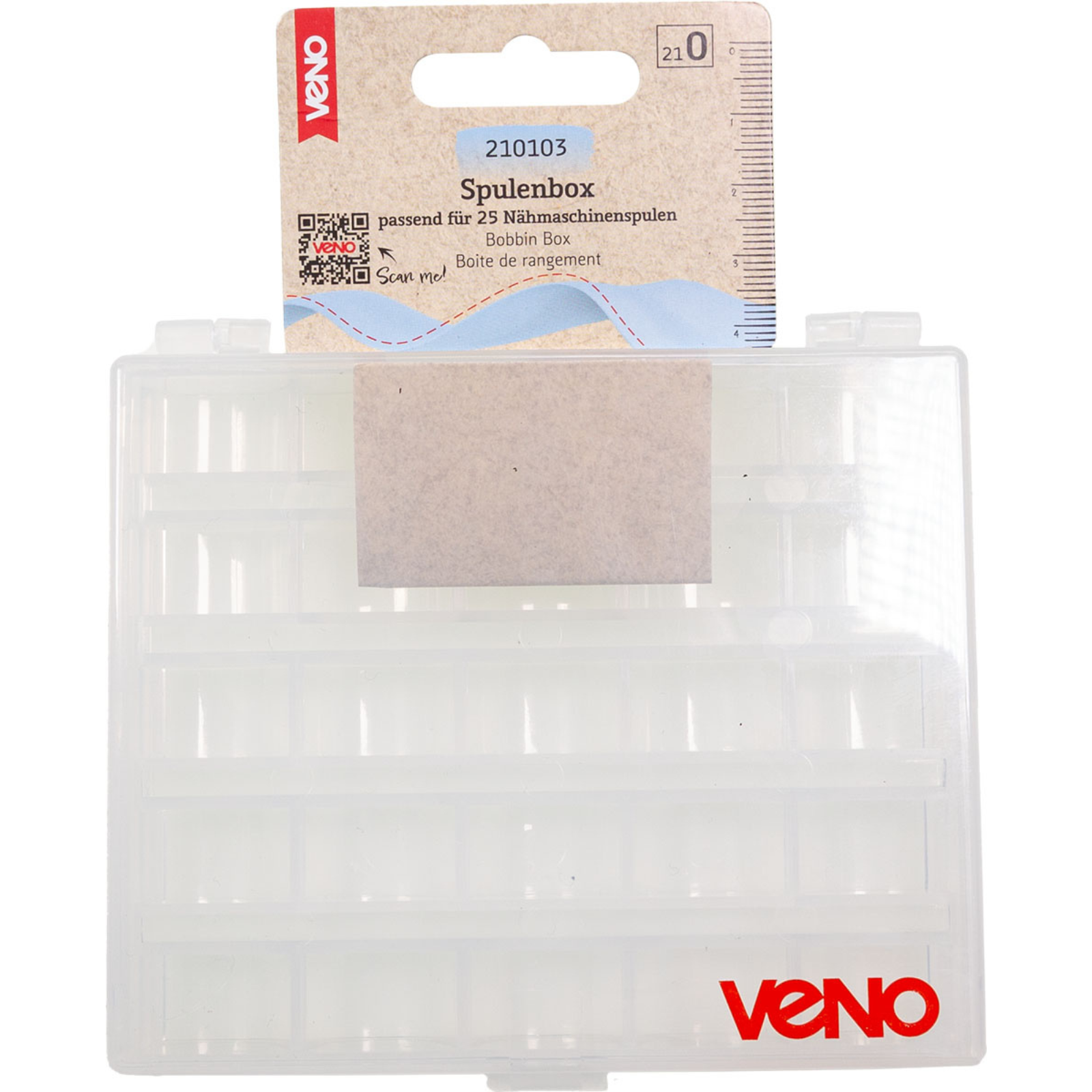 Spulenbox für 25 Spulen