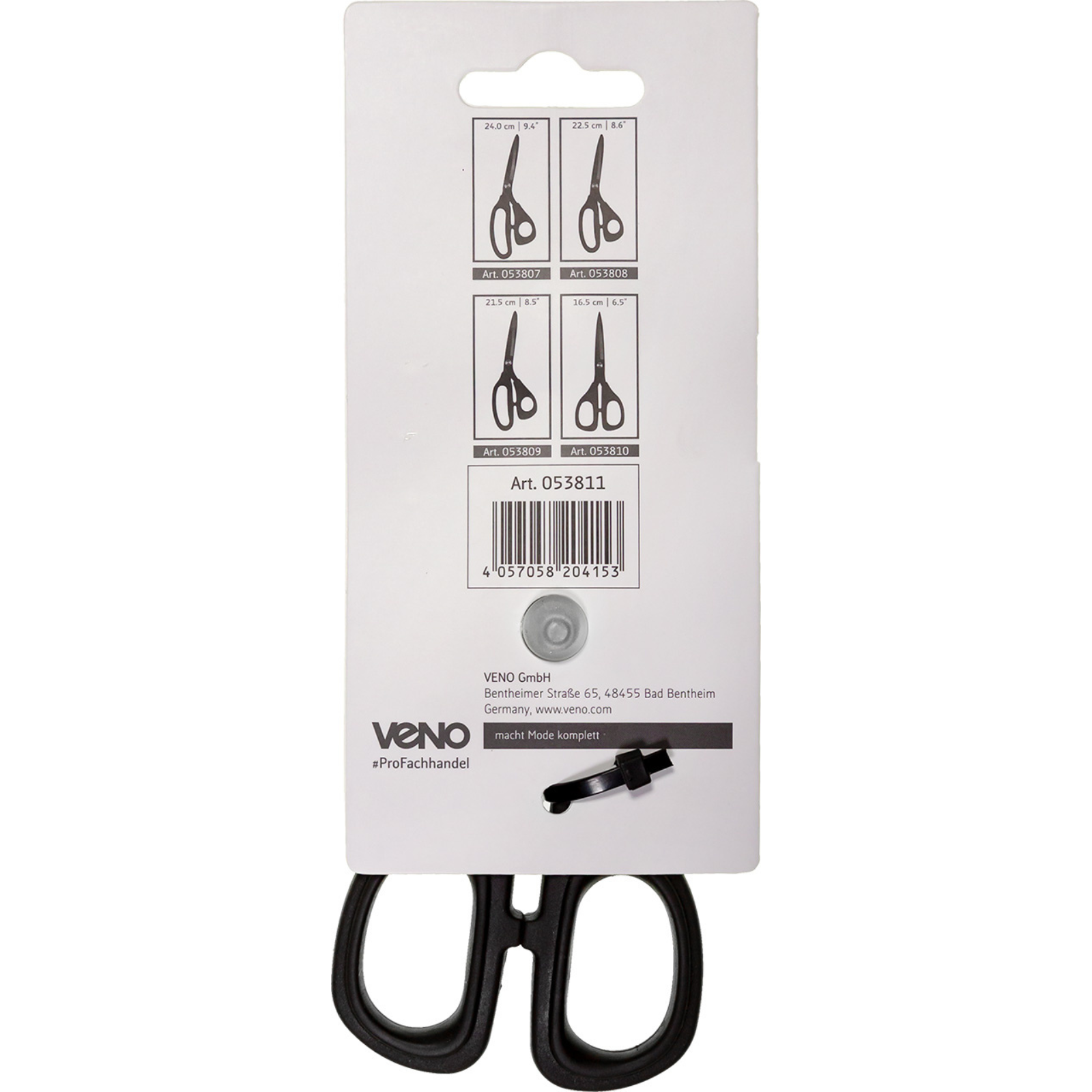 Stick-/Bastelschere TITANIUM 13,5 cm