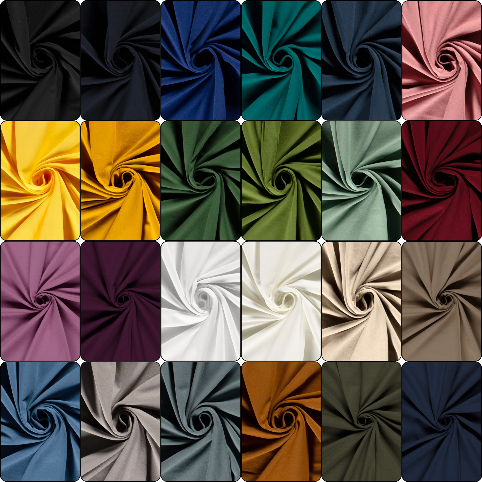 Sweat French Terry Stoff - uni