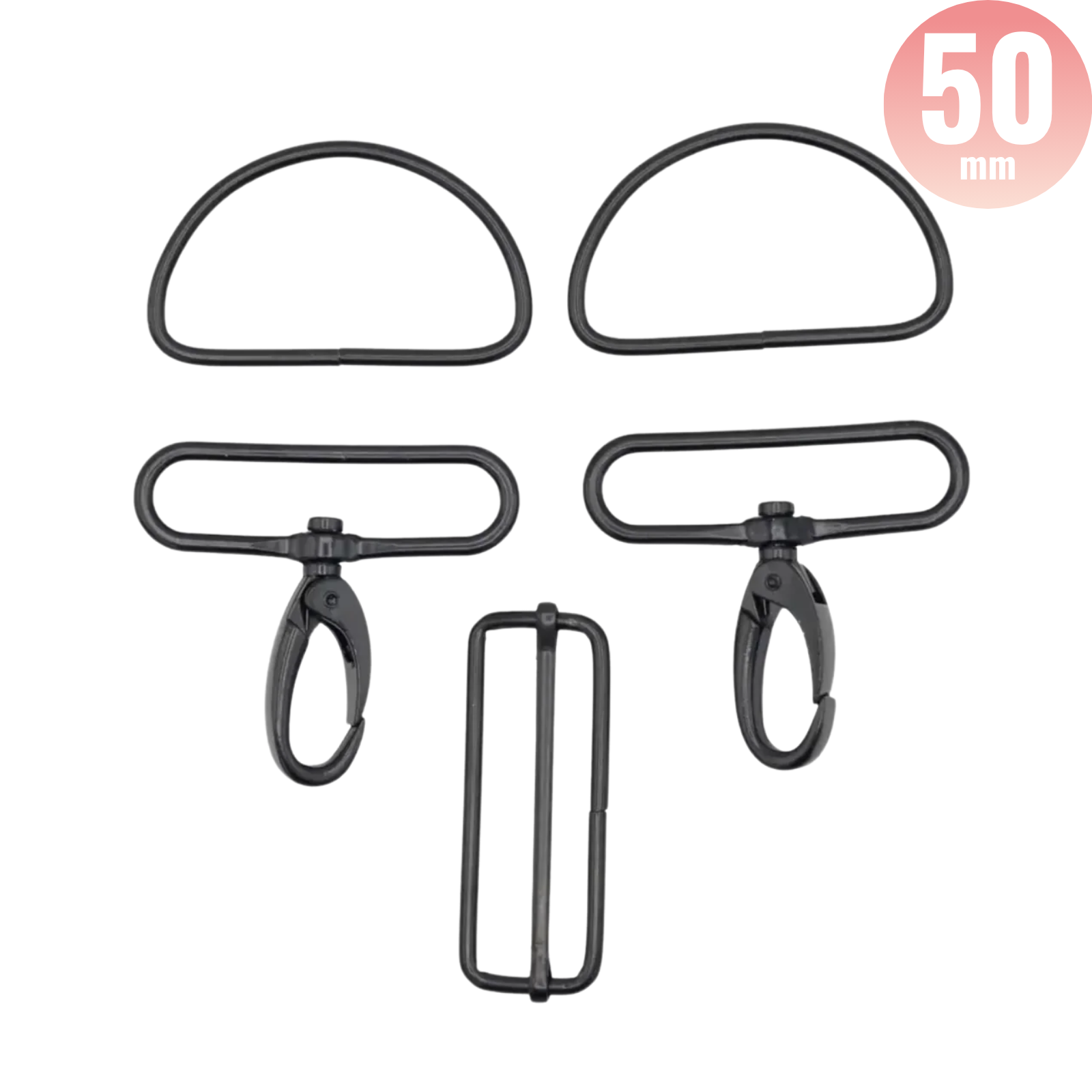 Taschenzubehör-Set - schwarz