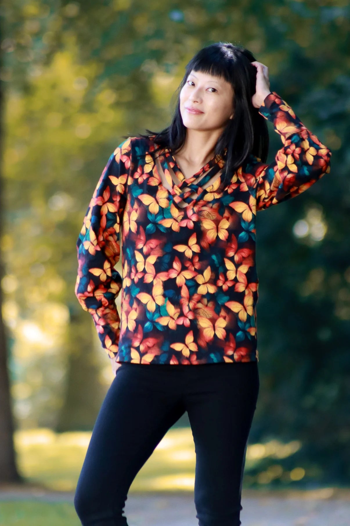 Papierschnittmuster Pulli Toni