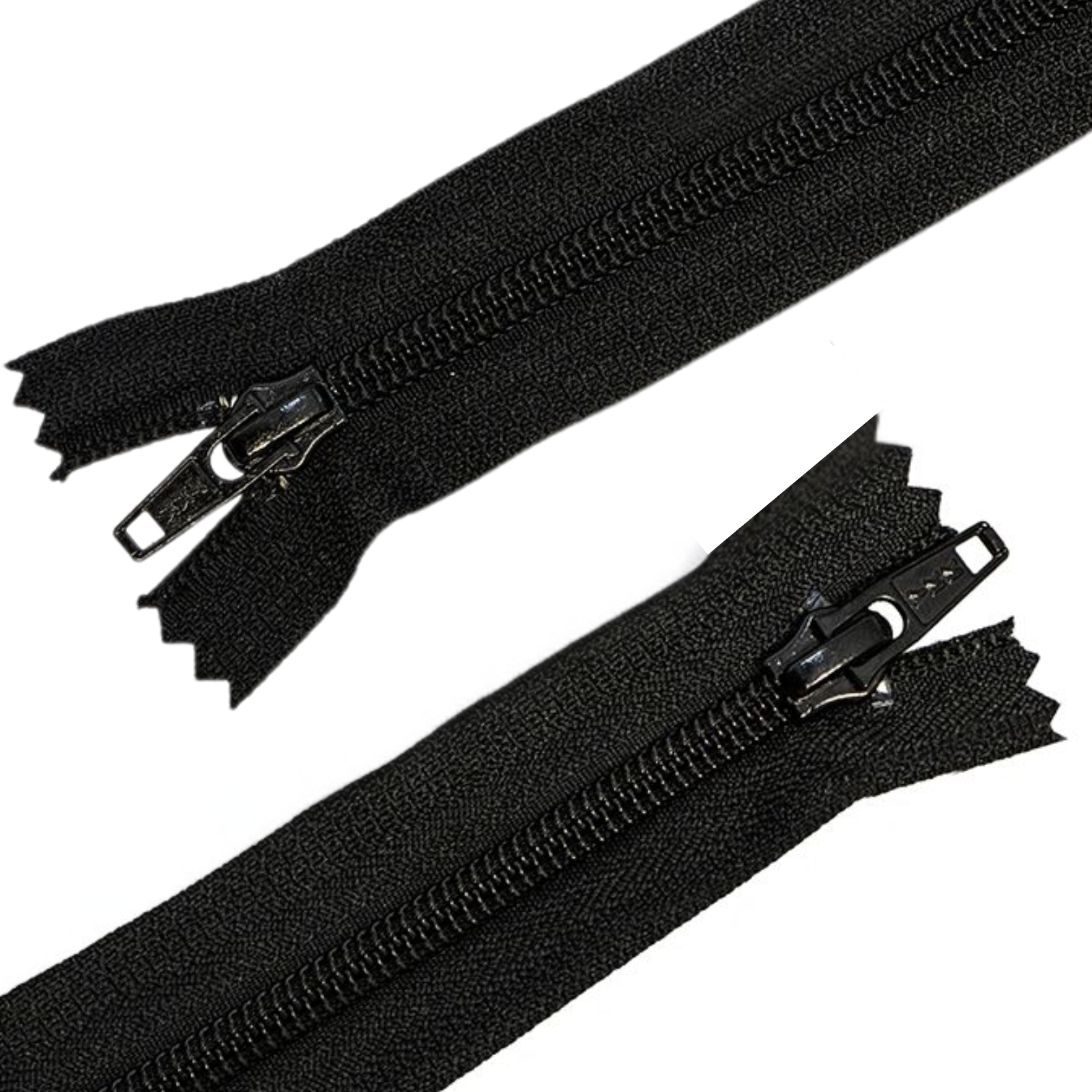 Zweiwegereißverschluss YKK nicht teilbar - schwarz