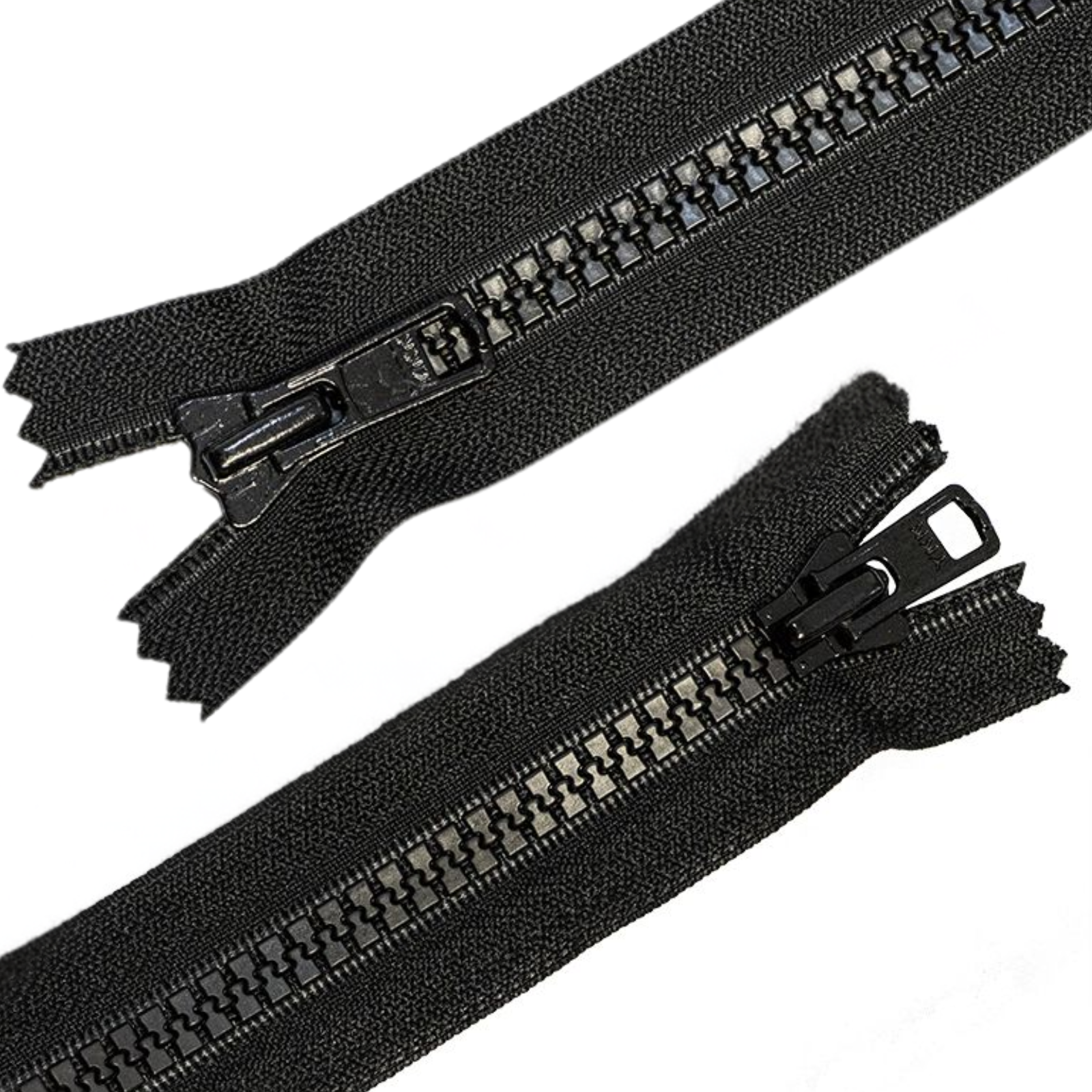 Zweiwegereißverschluss nicht teilbar YKK- schwarz