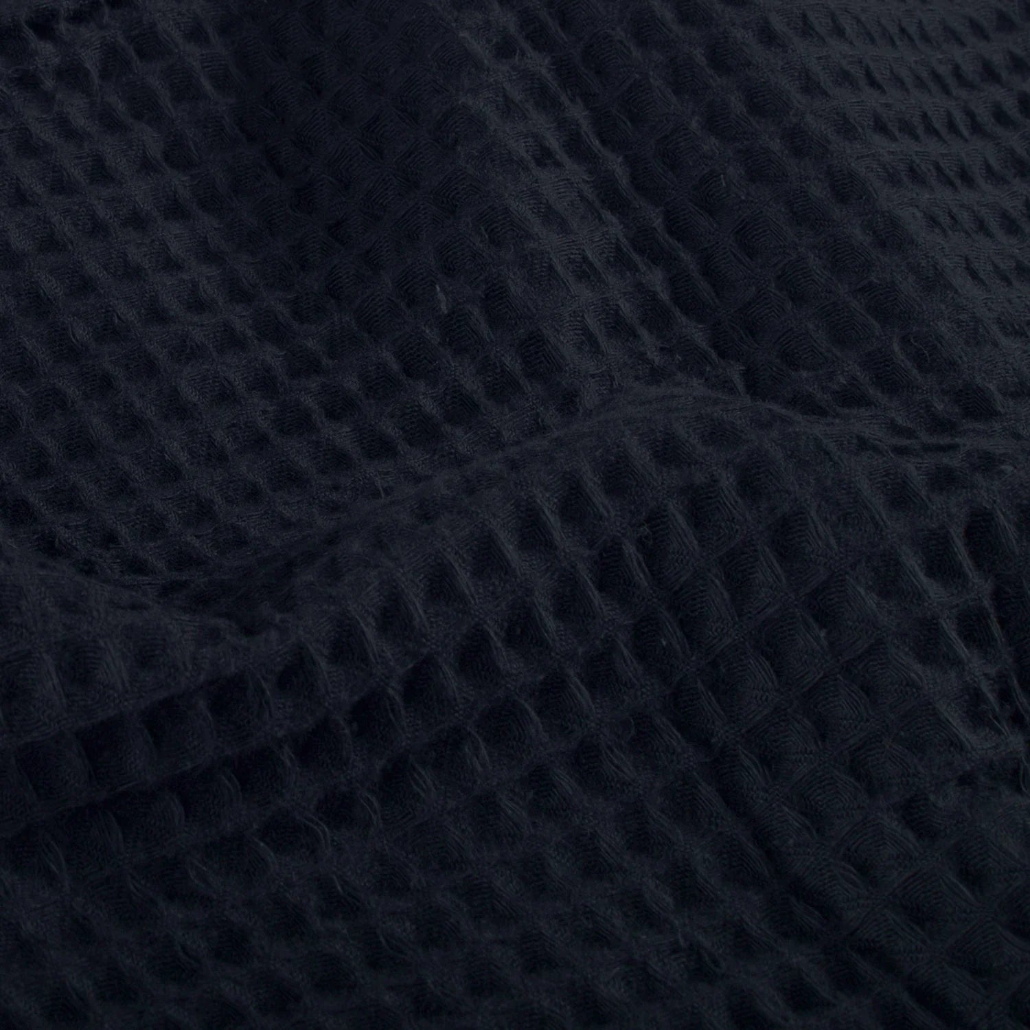 Waffelpiqué Baumwolle - Waffeloptik - uni