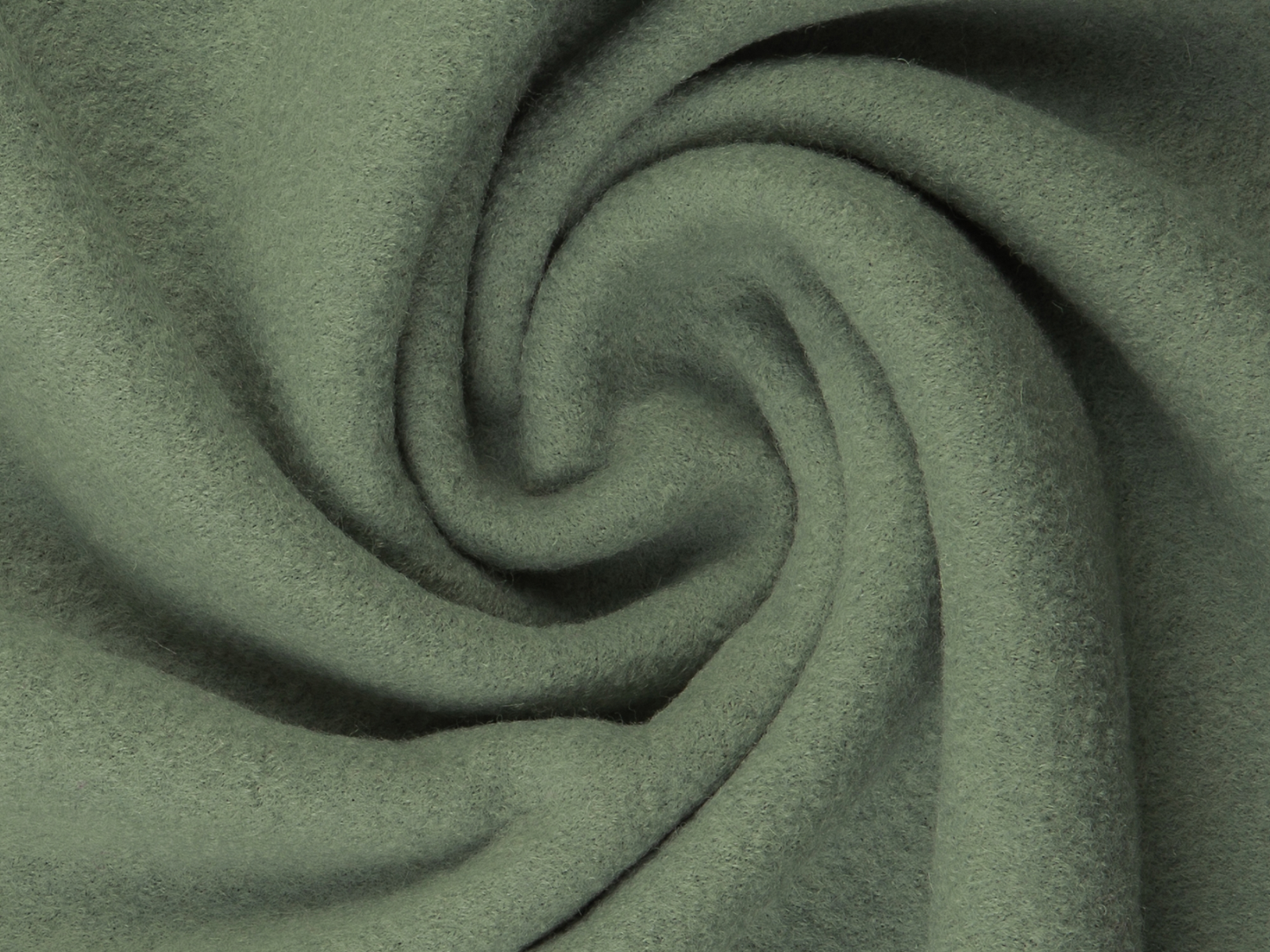 Wollwalk Stoff Naomi gekochte Wolle - uni