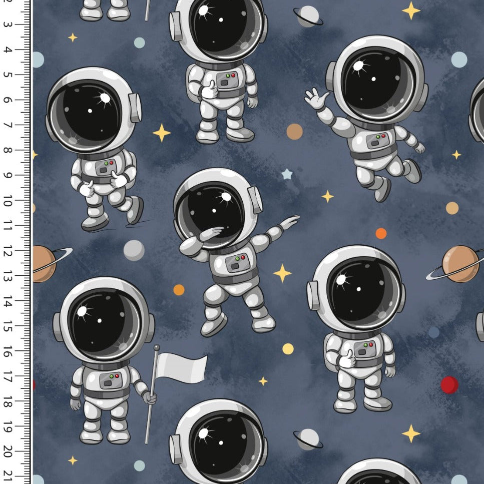 👨🏼🚀 Sweat Jogging Stoff - Astronaut