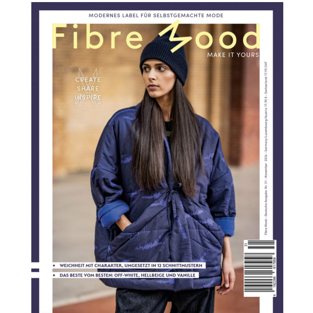 Fibre Mood - Damen Schnittmuster- & Nähmagazin - Ausgabe 31